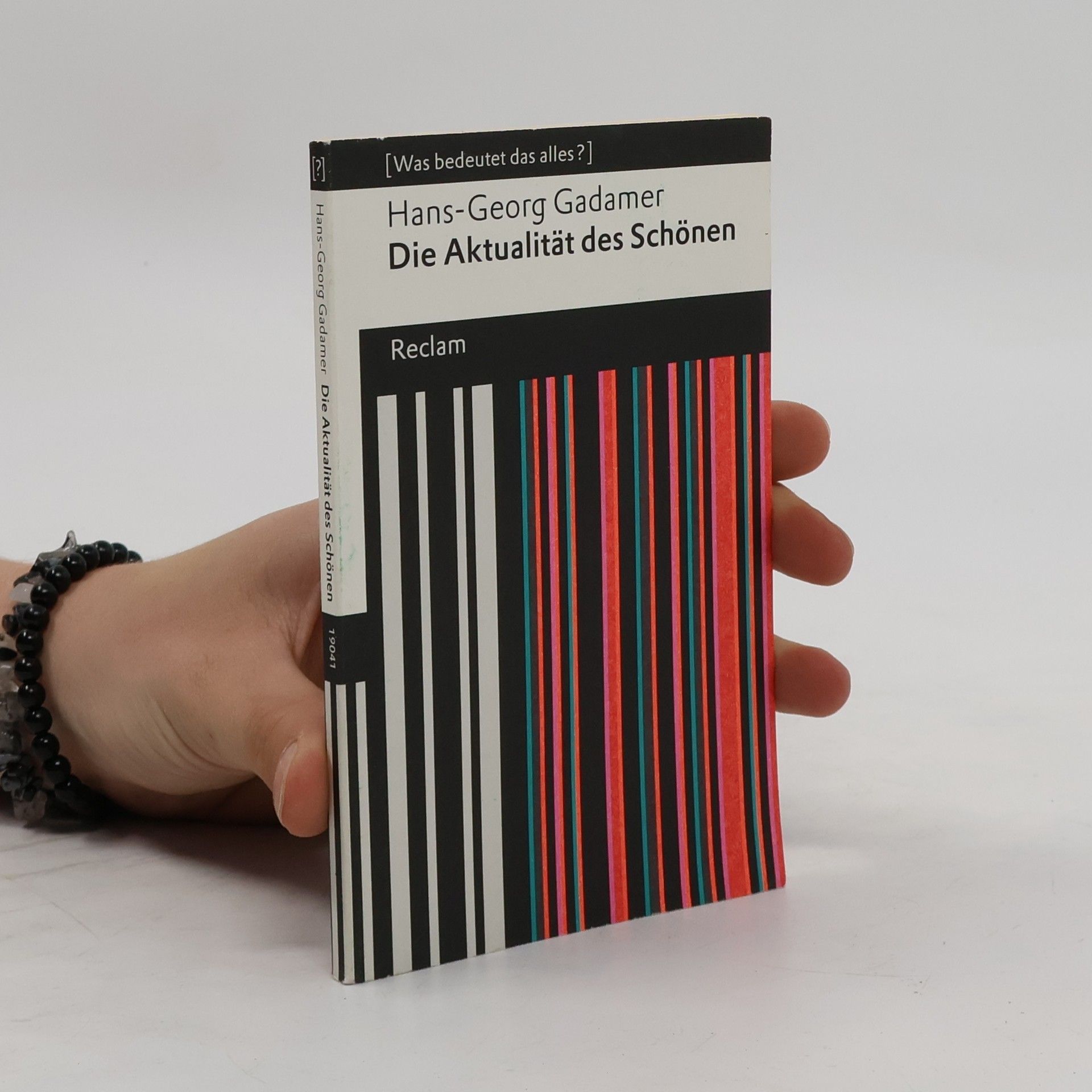 Hans-Georg Gadamer Die Aktualität des Schönen