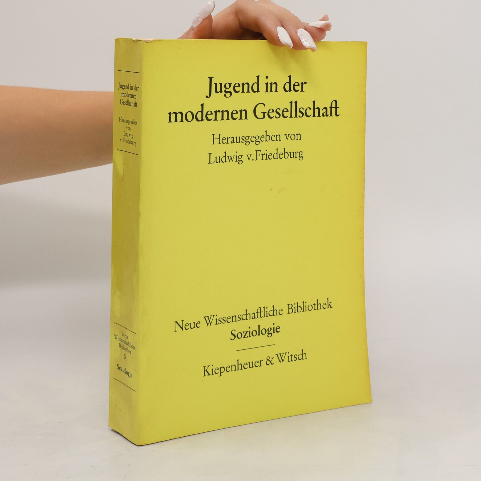 Ludwig von Friedeburg Jugend in der modernen Gesellschaft