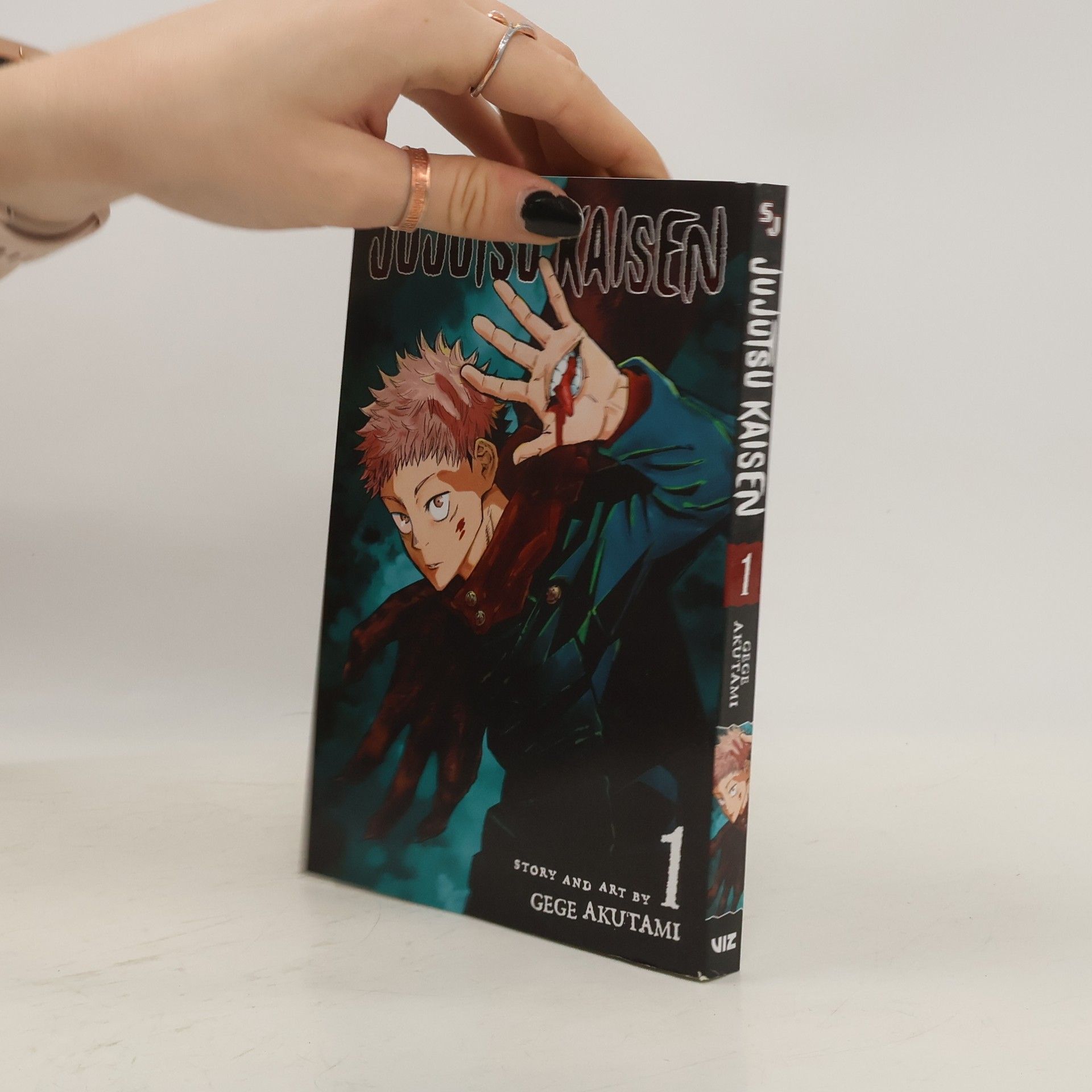 Gege Akutami Jujutsu Kaisen Volume 1