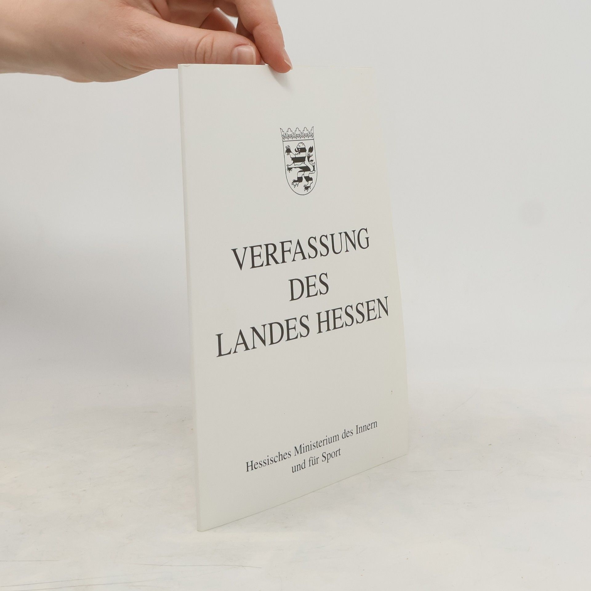 Autorenkollektiv Verfassung des Landes Hessen