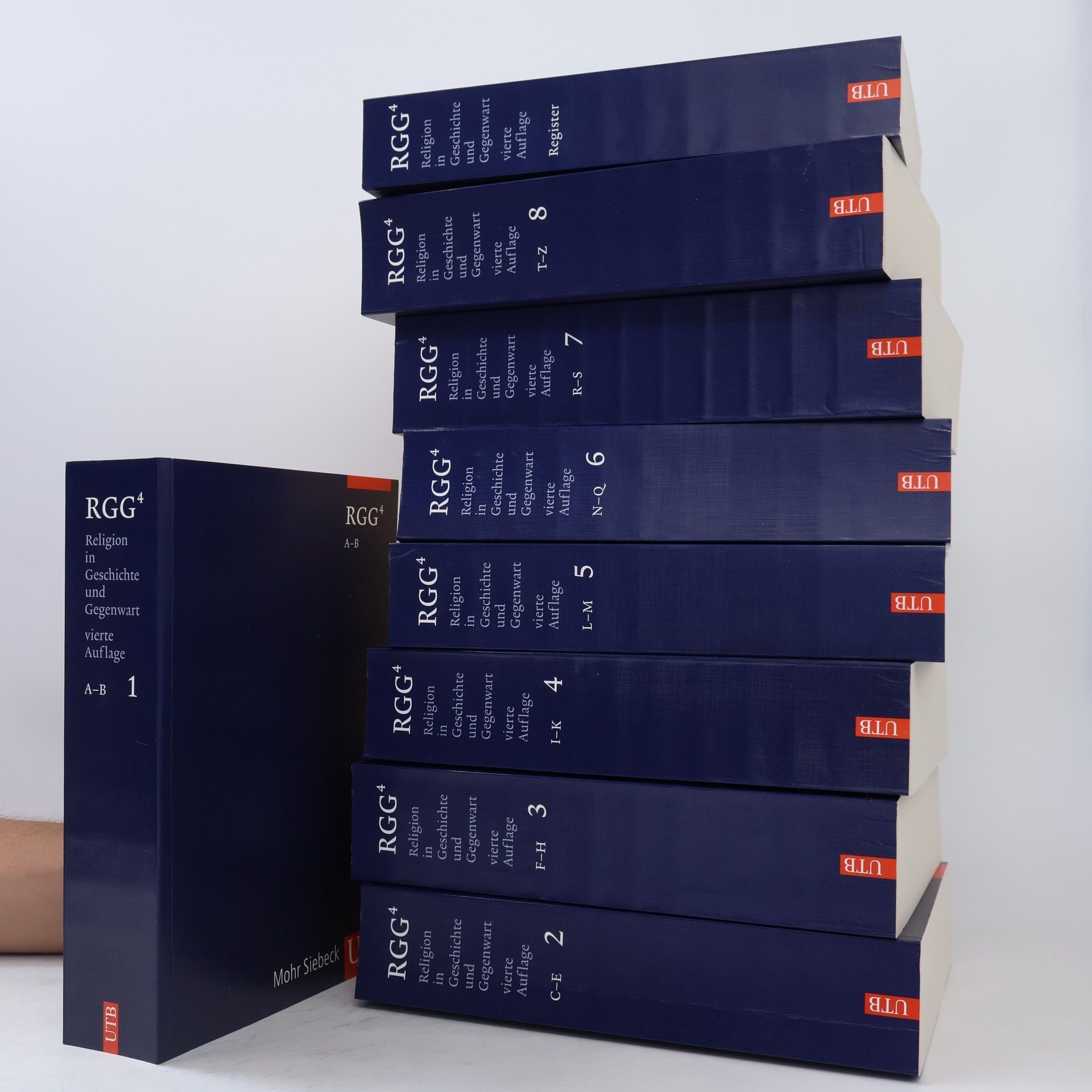 Hans Dieter Betz Religion in Geschichte und Gegenwart 1 - 8 + Register
