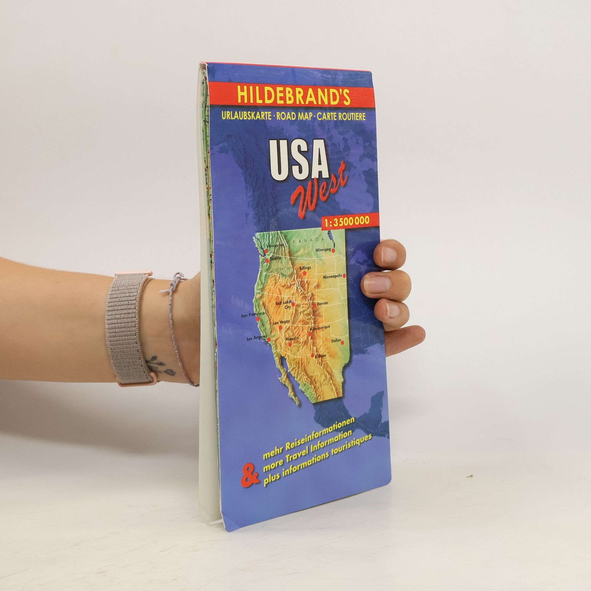 Collectif d'auteurs Hildebrand's Urlaubskarte USA West. USA the West. USA l' Quest
