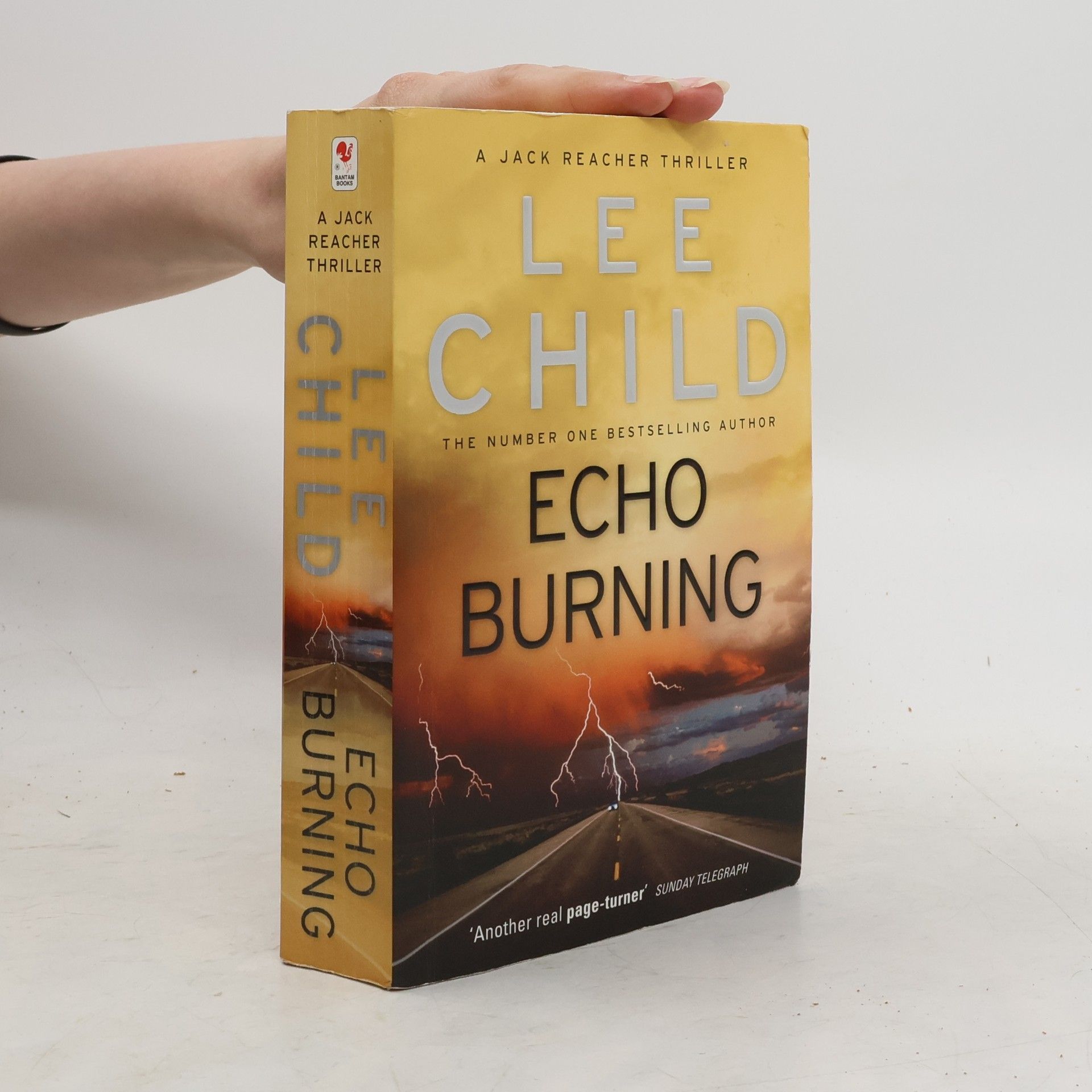 Lee Child Echo burning