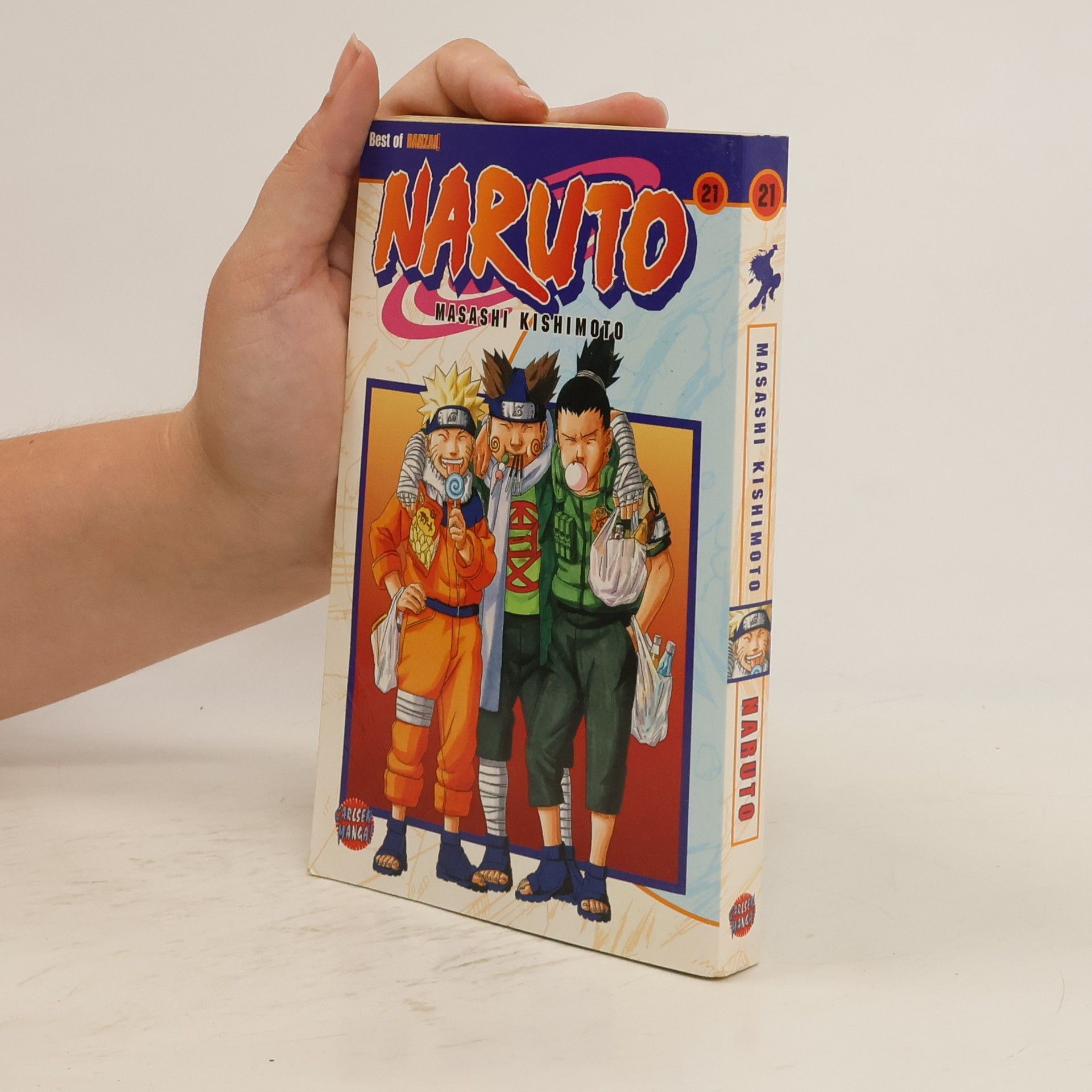 Masashi Kishimoto Naruto. Bd.21