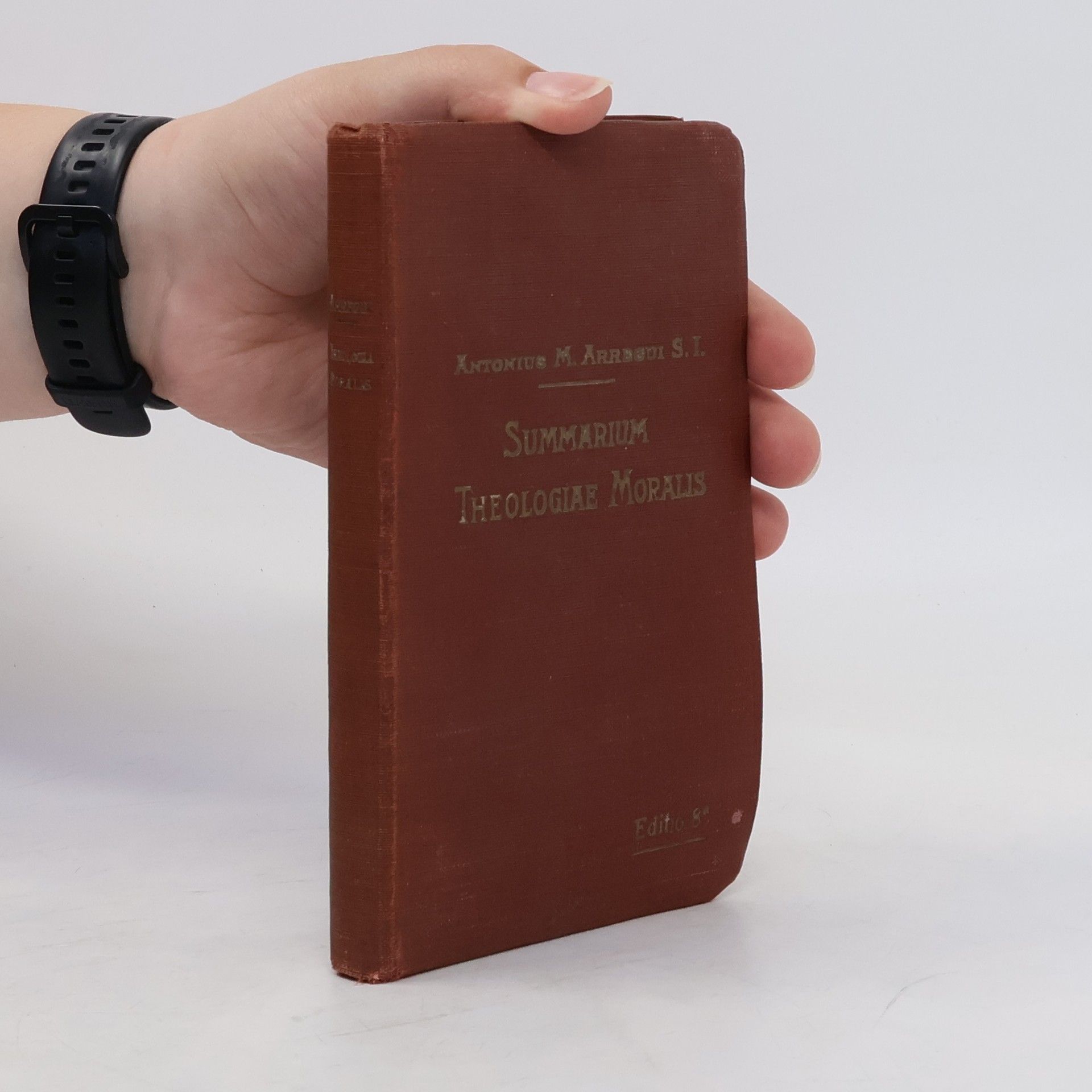Antonio M. Arregui Summarium Theologiae Moralis