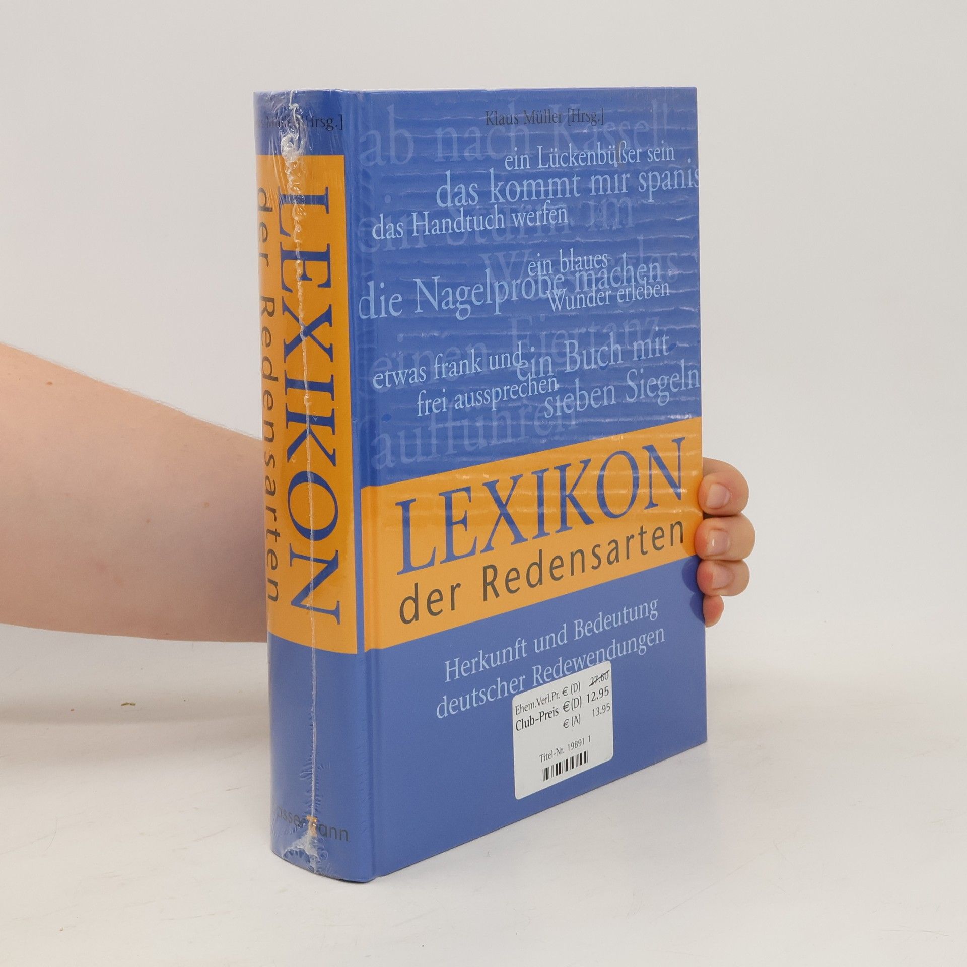 Klaus Müller Lexikon der Redensarten