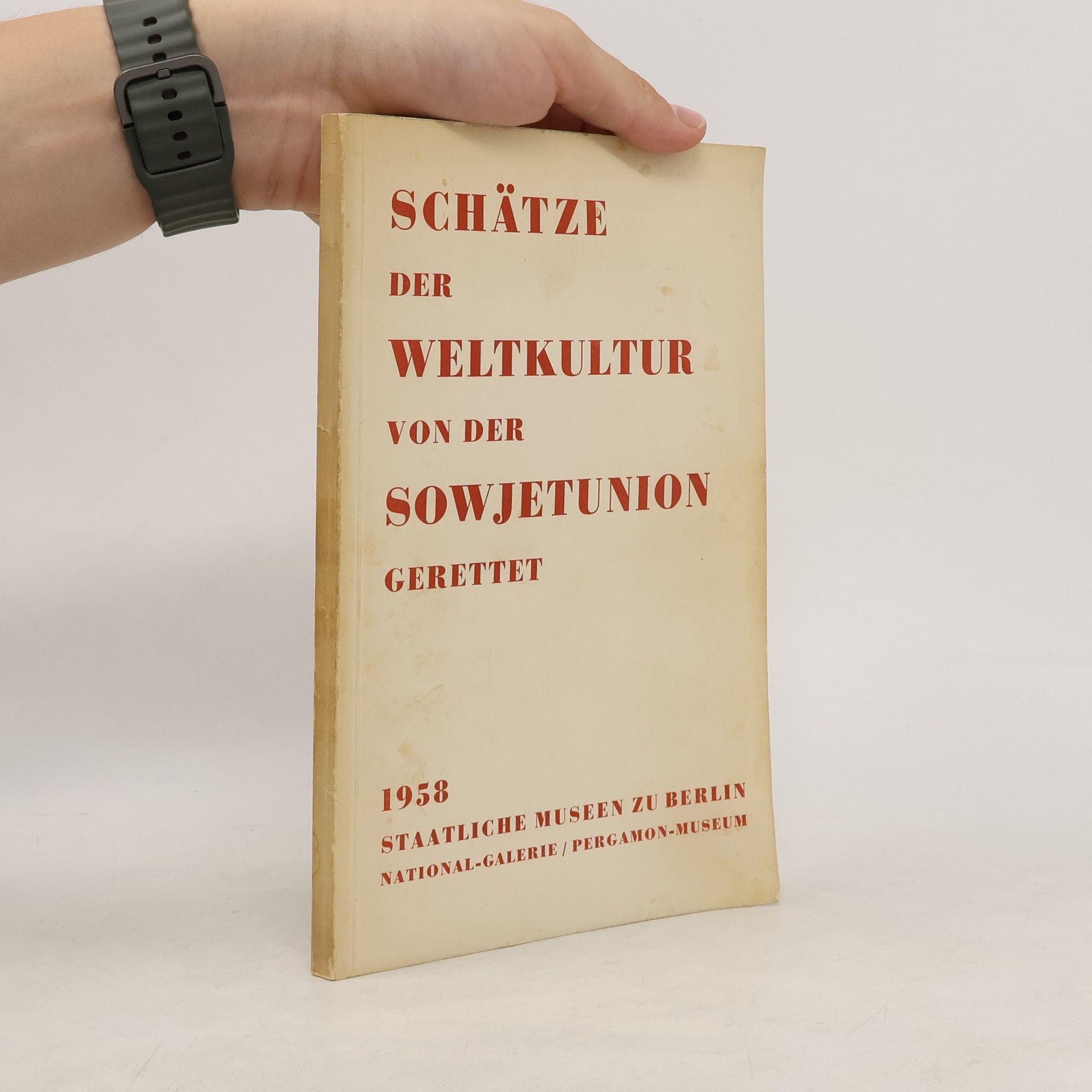 kolektiv Schätze der Weltkultur von der Sowjetunion gerettet