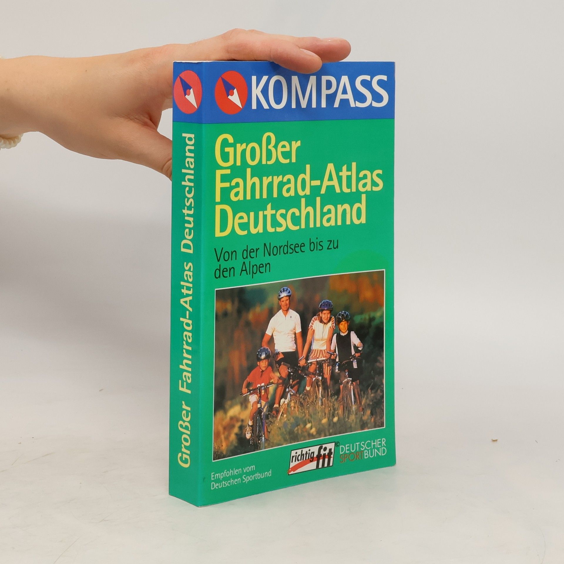 Anita Rolf Großer Fahrrad-Atlas Deutschland