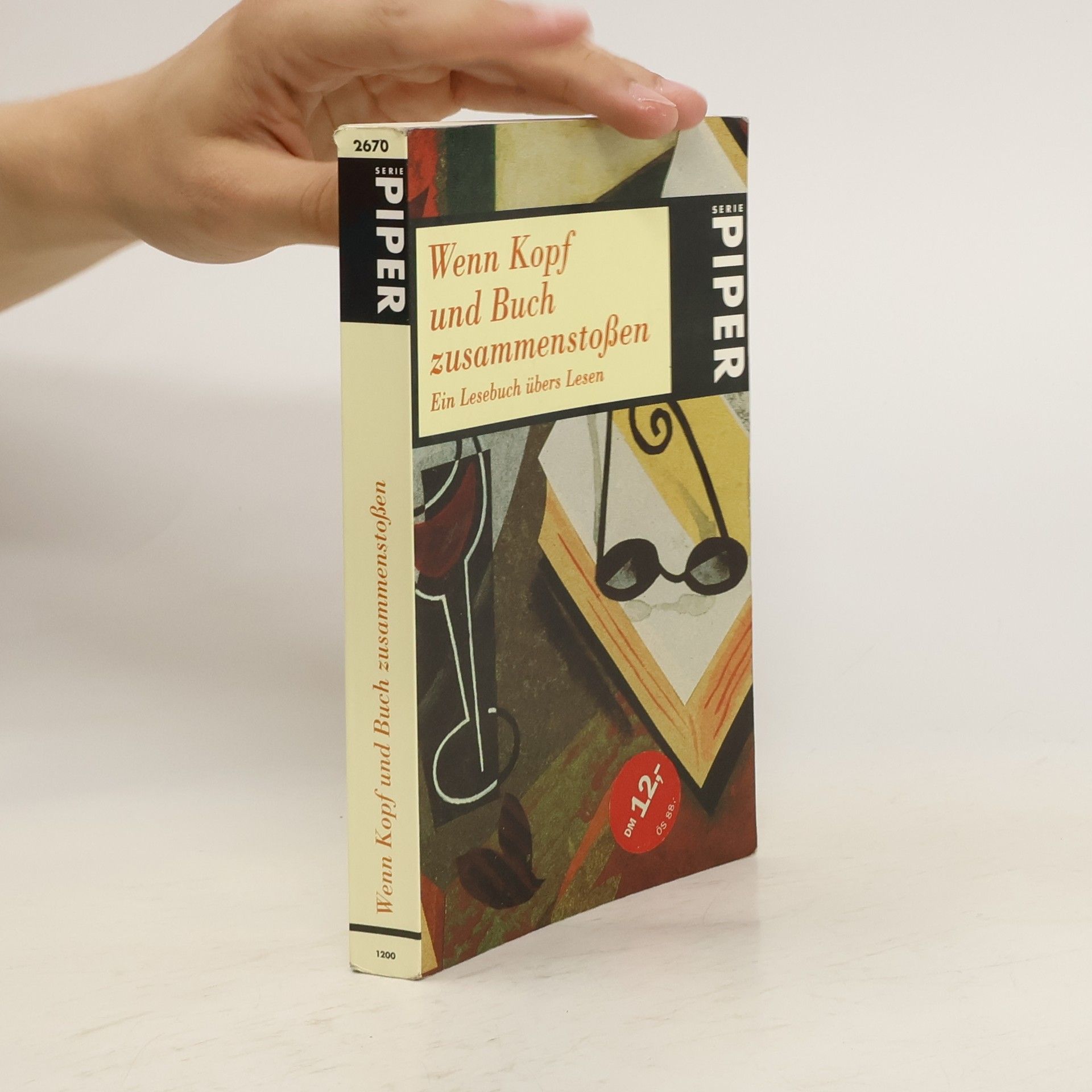 Thomas Tebbe Wenn Kopf und Buch zusammenstoßen