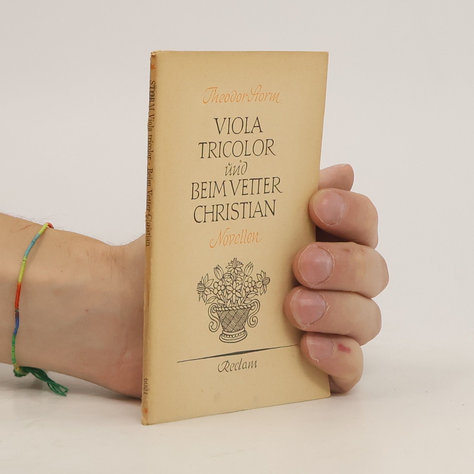 Theodor Storm Viola tricolor und Beim Vetter Christian