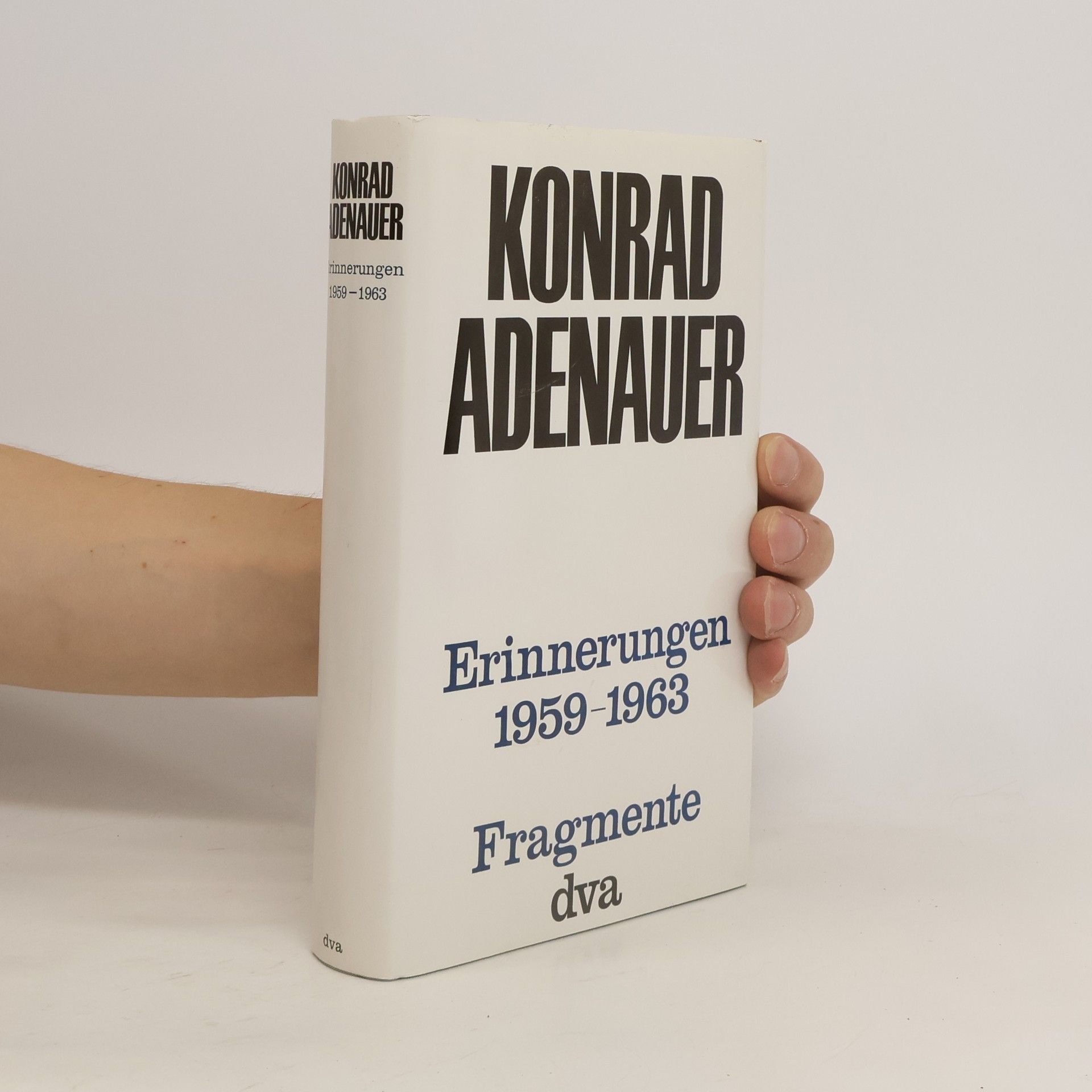 Konrad Adenauer Erinnerungen 1959-1963