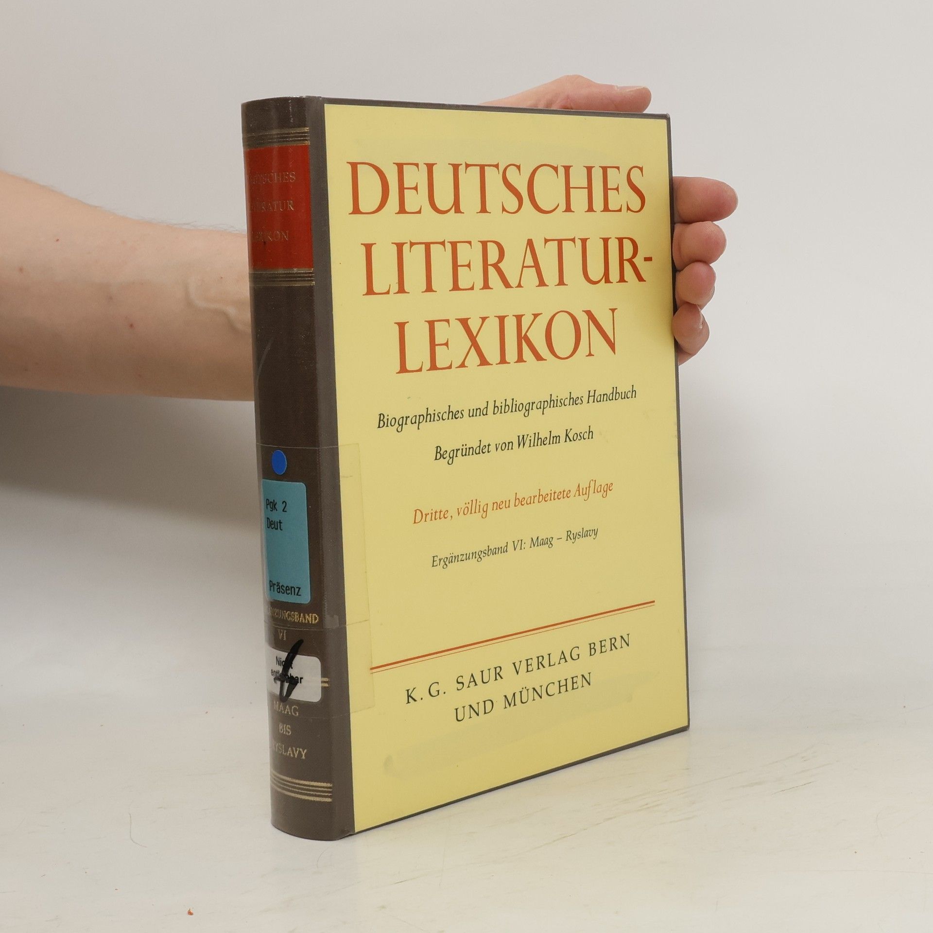 Collectif d'auteurs Deutsches Literatur-Lexikon. Biographisch-bibliographisches Handbuch