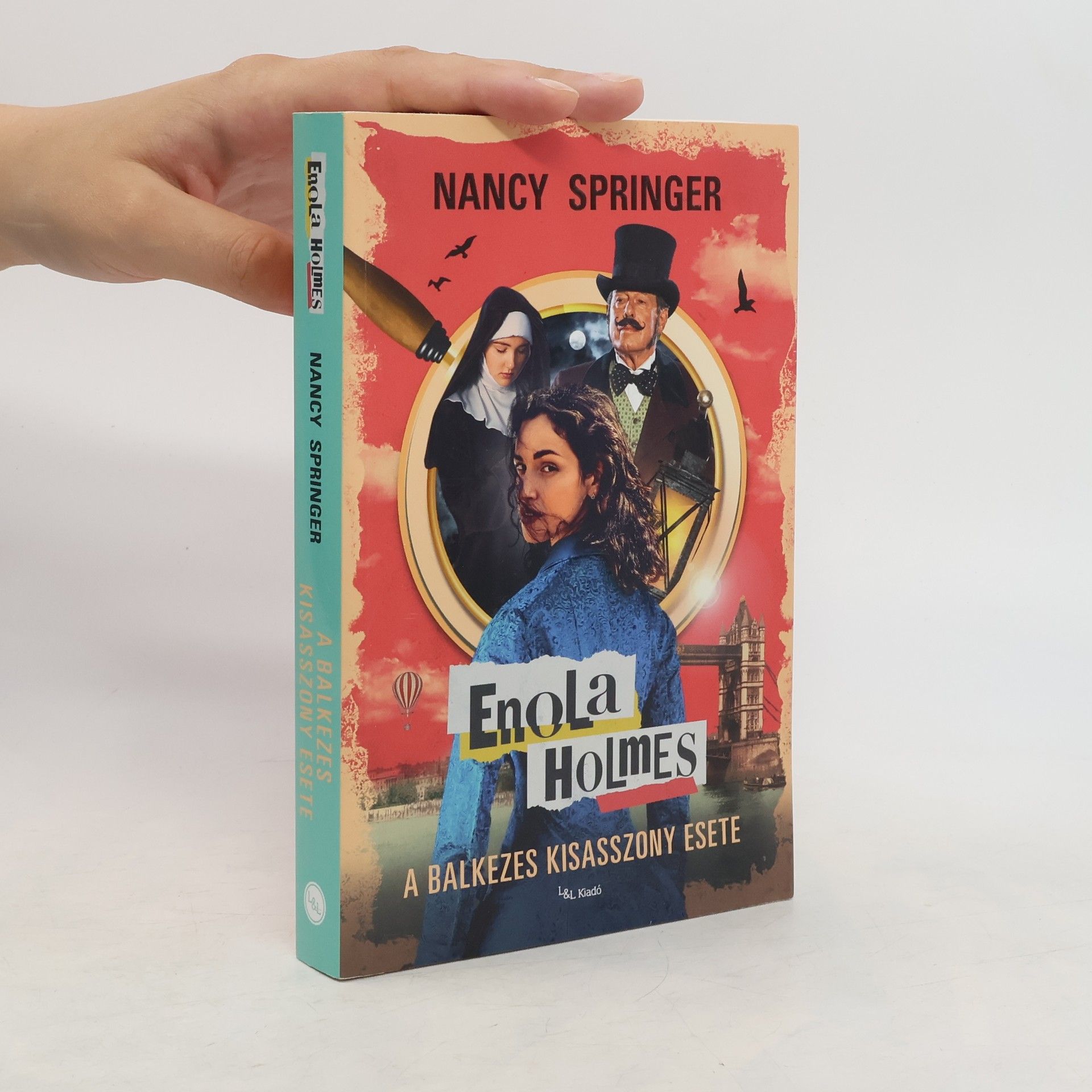 Nancy Springer Enola Holmes - A balkezes kisasszony esete