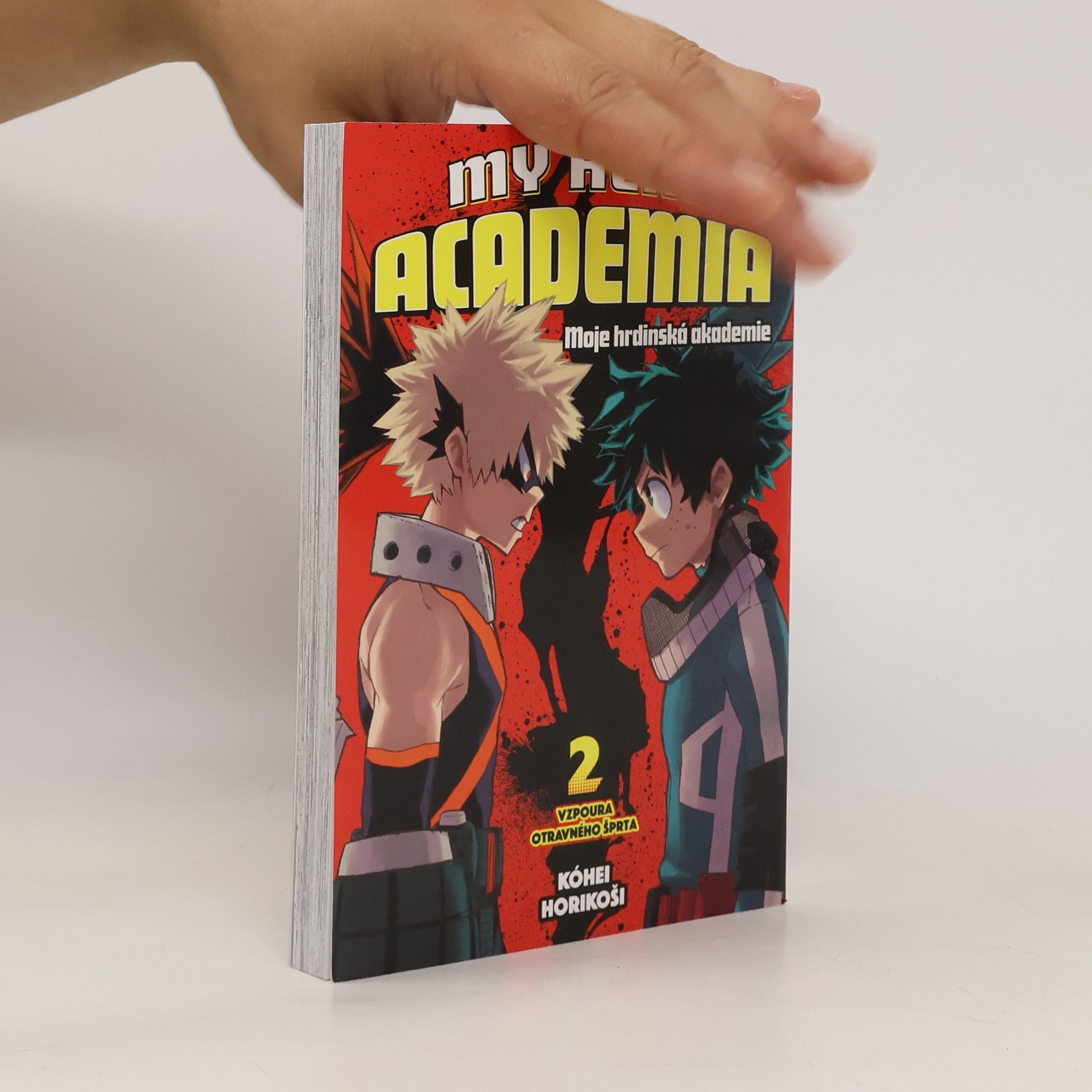 Kōhei Horikoshi My hero academia. Moje hrdinská akademie. Svazek 2, Vzpoura otravného šprta
