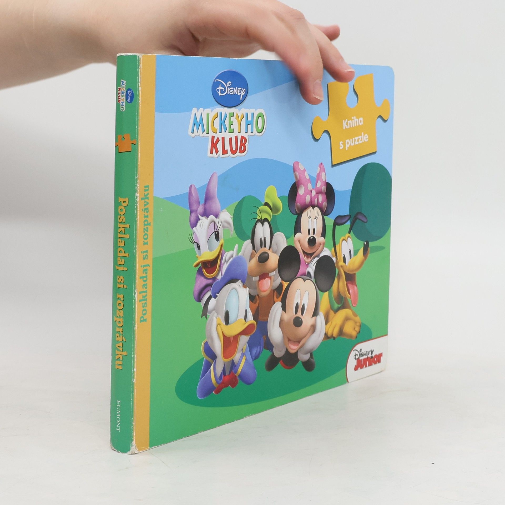 Autorenkollektiv Mickeyho klub Kniha s puzzle