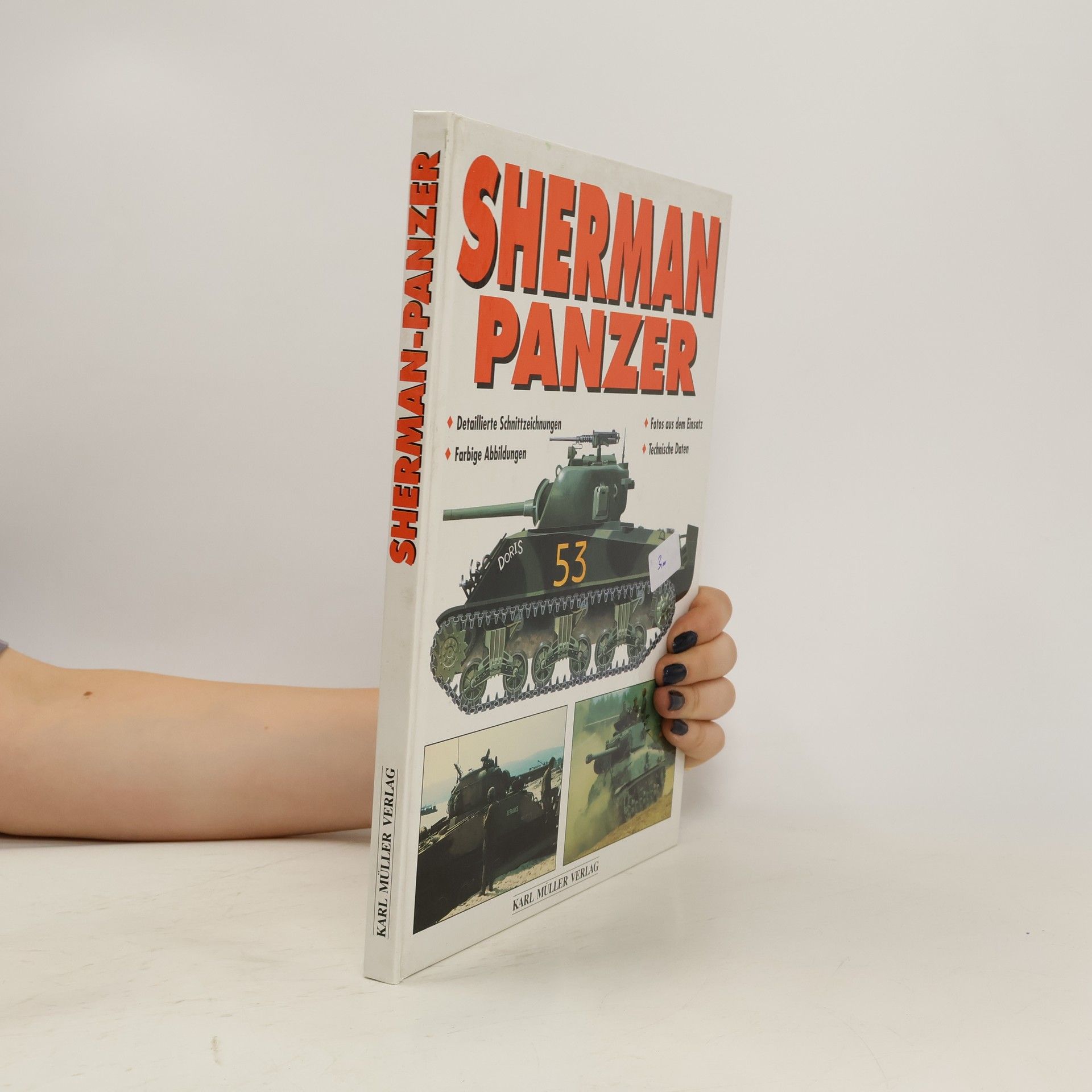 Karl Müller Verlag Sherman panzer
