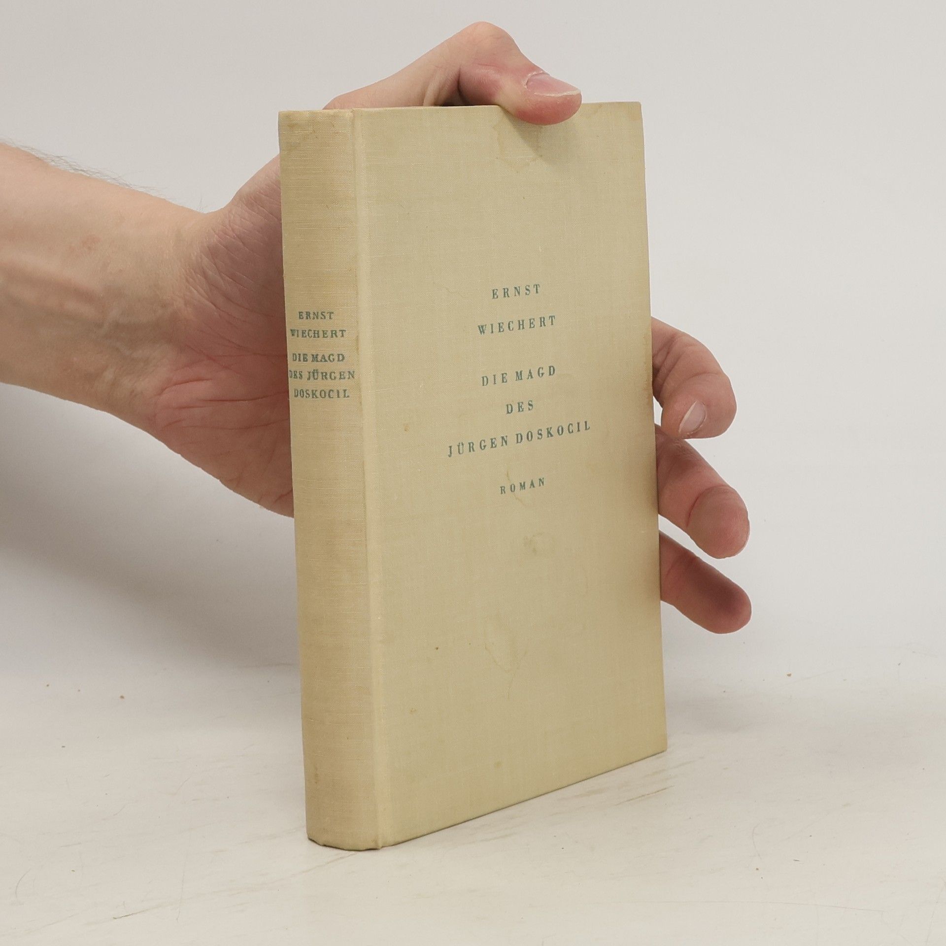 Ernst Wichert Die Magd des Jürgen Doskocil