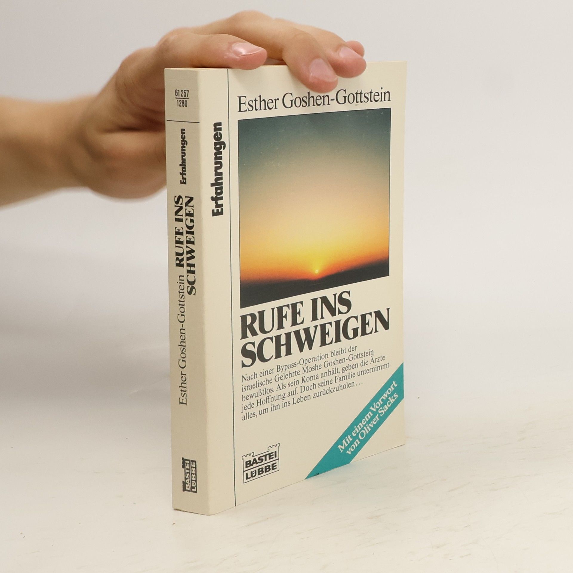 Esther Goshen-Gottstein Rufe ins Schweigen