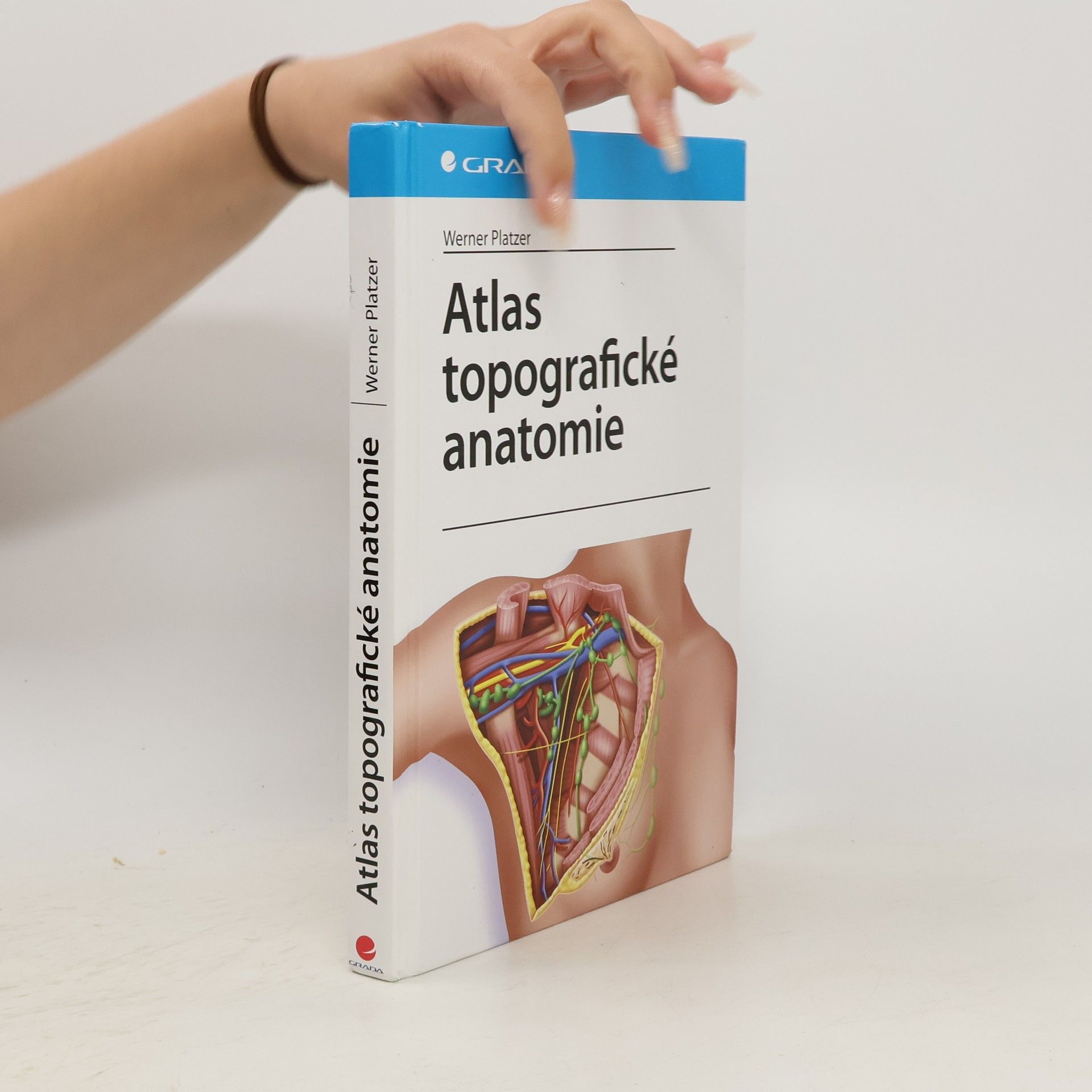 Werner Platzer Platzer Atlas topografické anatomie