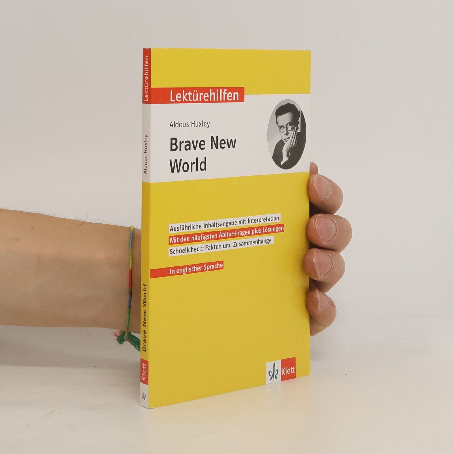 Horst Mühlmann Klett Lektürehilfen Aldous Huxley, Brave new world