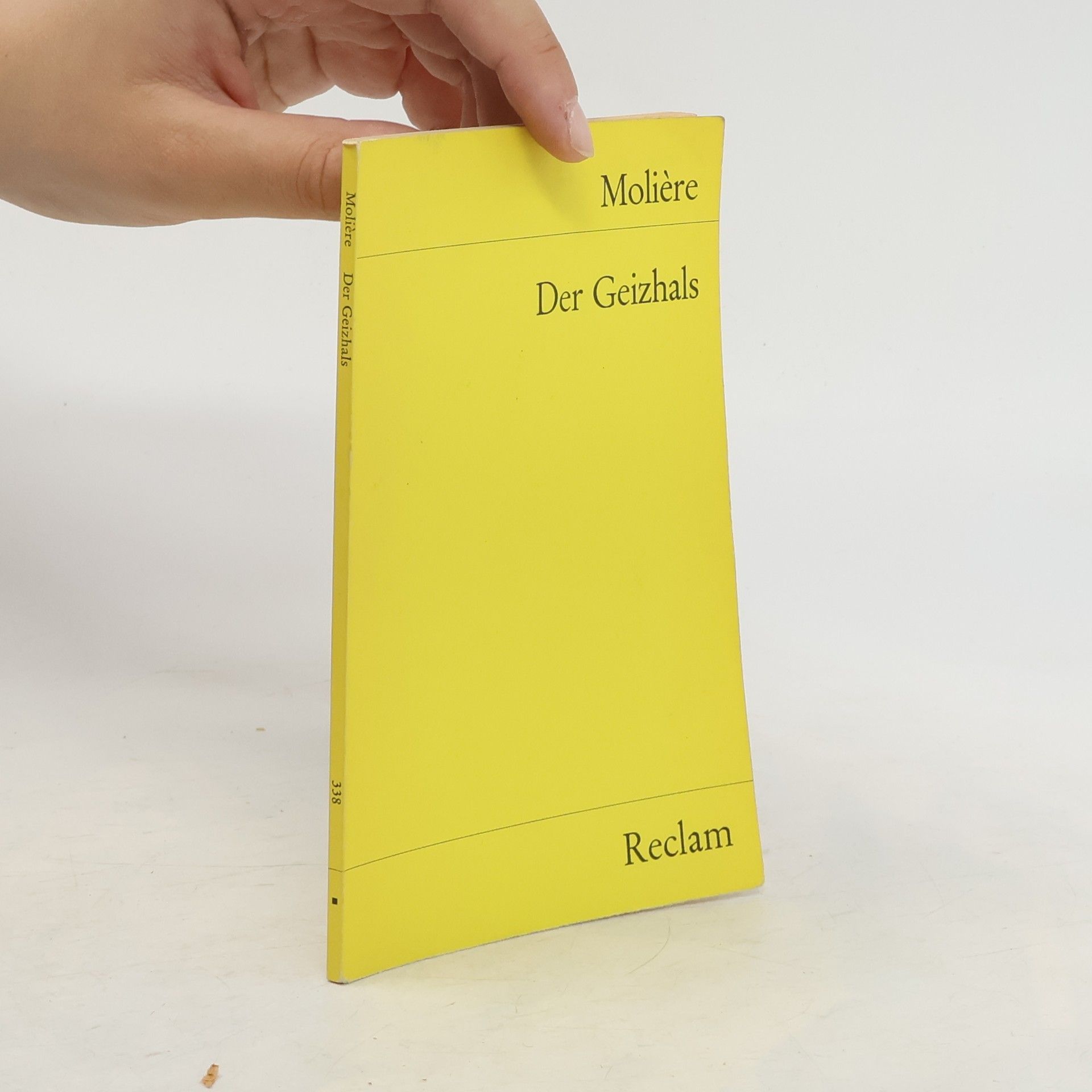 Moliere Der Geizhals Lustspiel