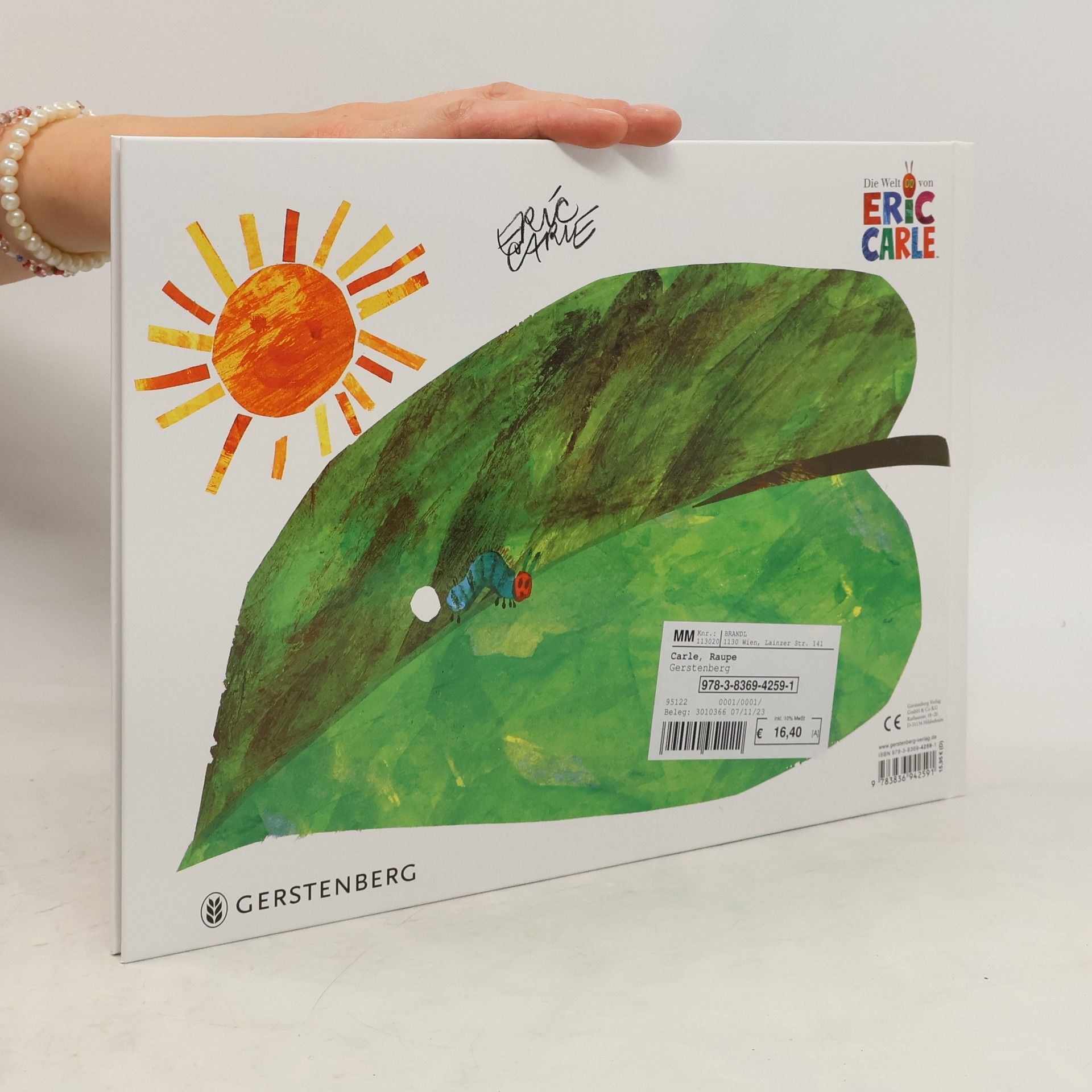 Eric Carle Die kleine Raupe Nimmersatt