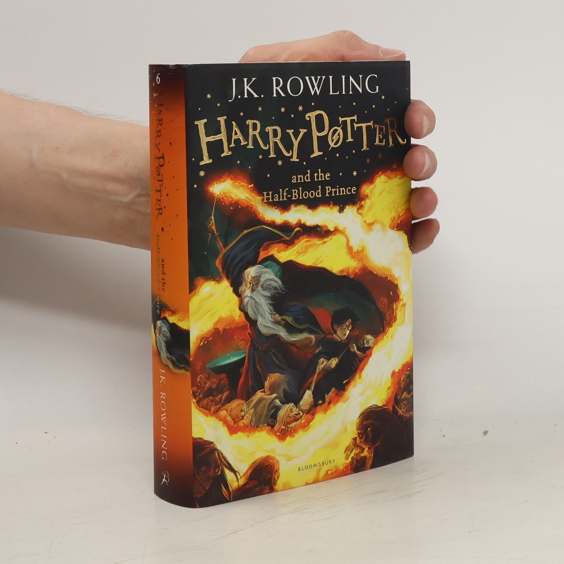 J. K. Rowling Harry Potter and the Half-Blood Prince. Harry Potter und der Halbblutprinz, englische Ausgabe