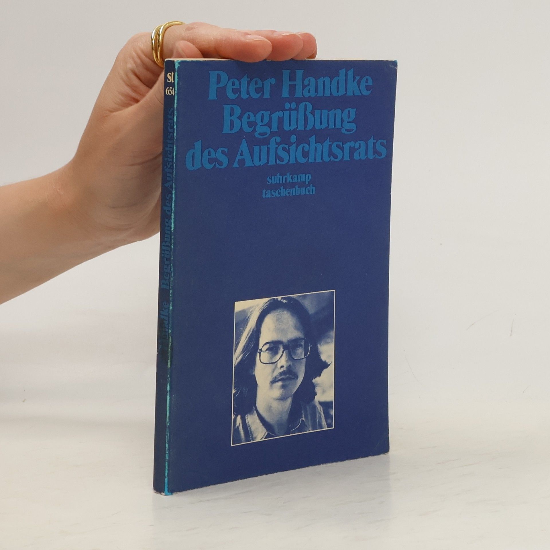 Peter Handke Begrüßung des Aufsichtsrats