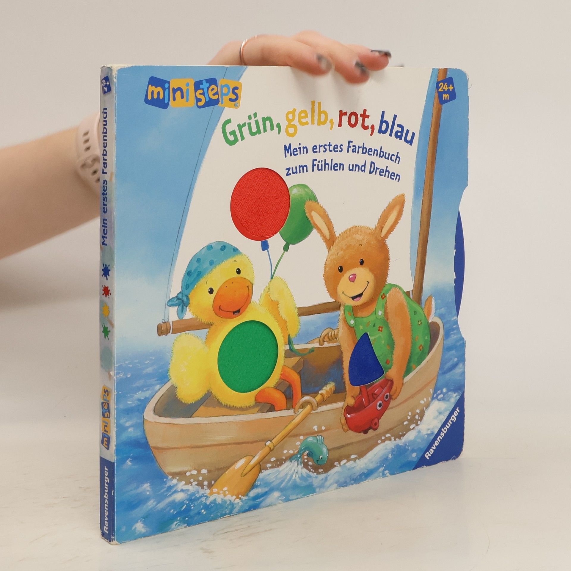 Ana Weller Grün, gelb, rot, blau