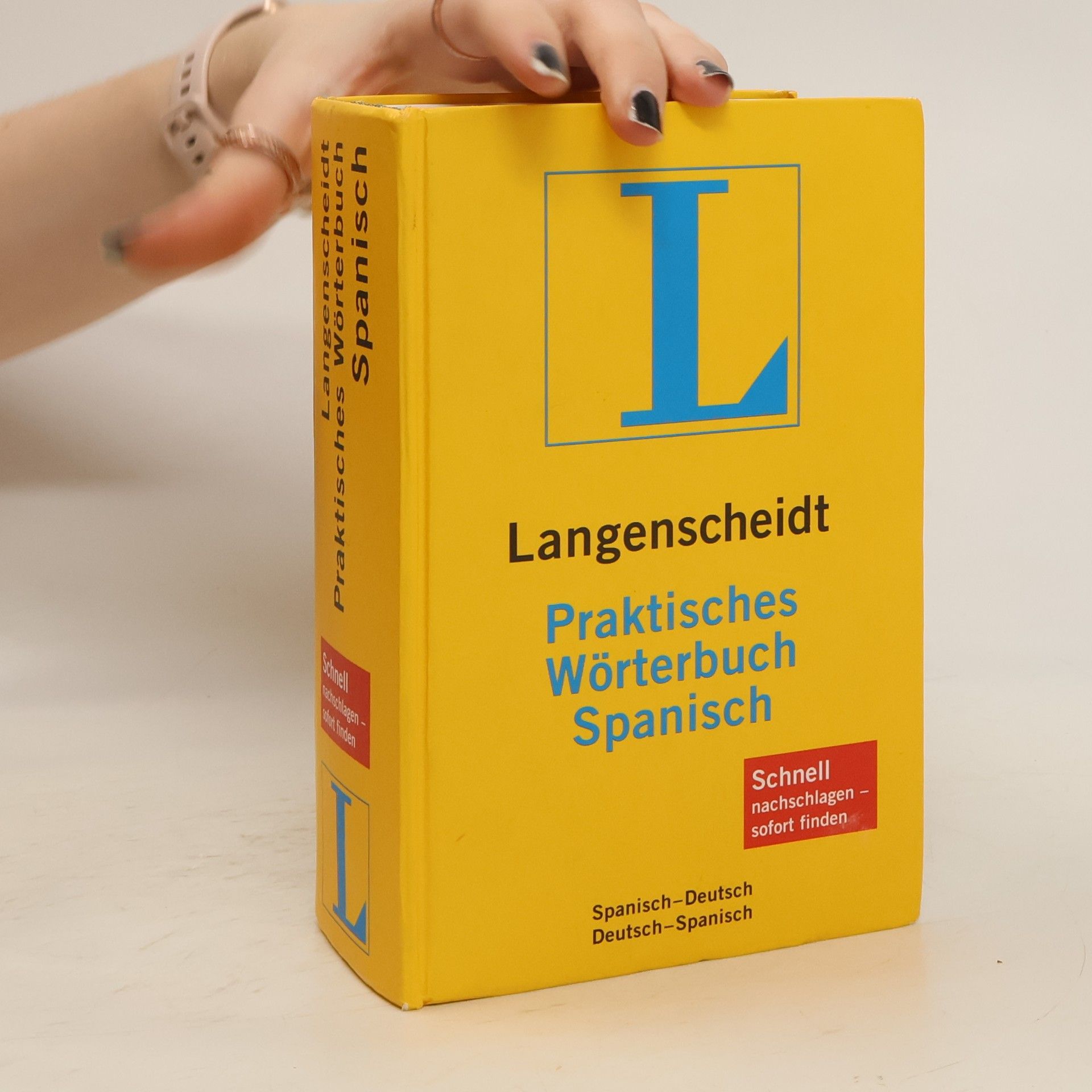 Gisela Haberkamp de Antón Langenscheidt, praktisches Wörterbuch Spanisch