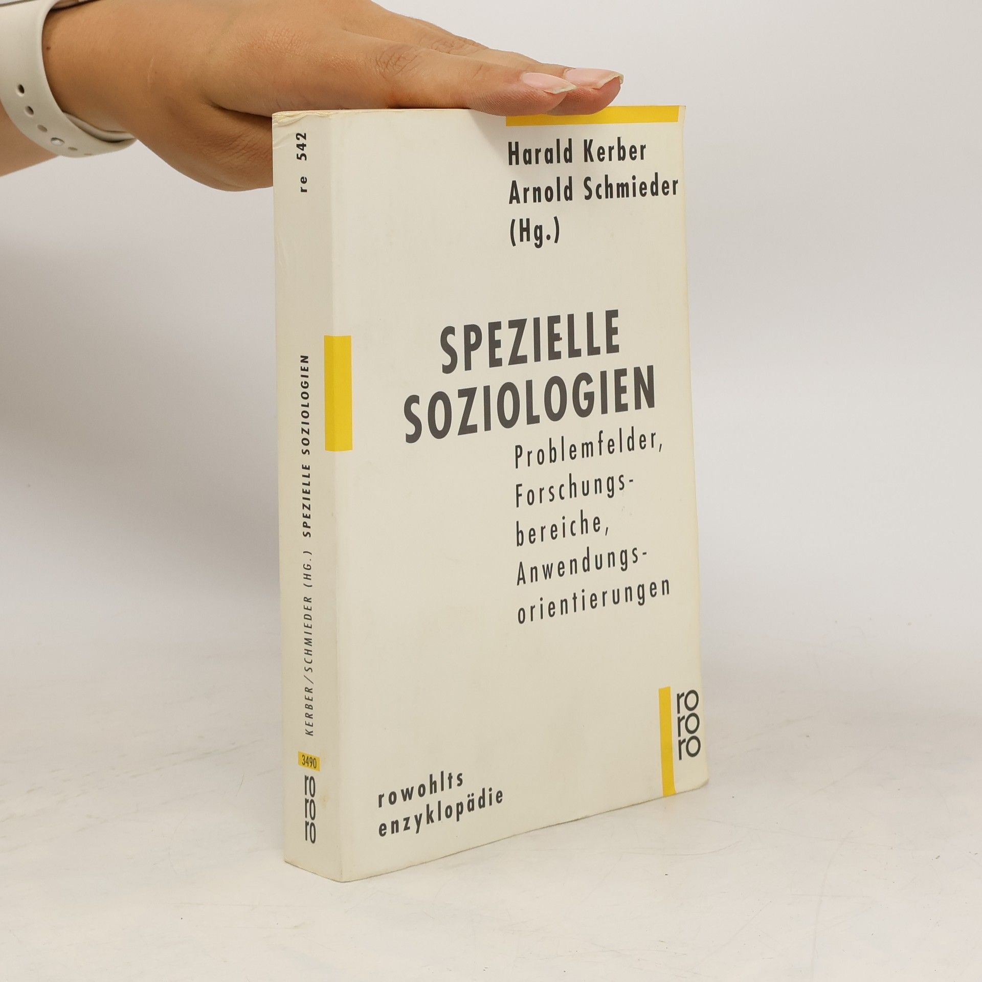 Harald Kerber Spezielle Soziologien