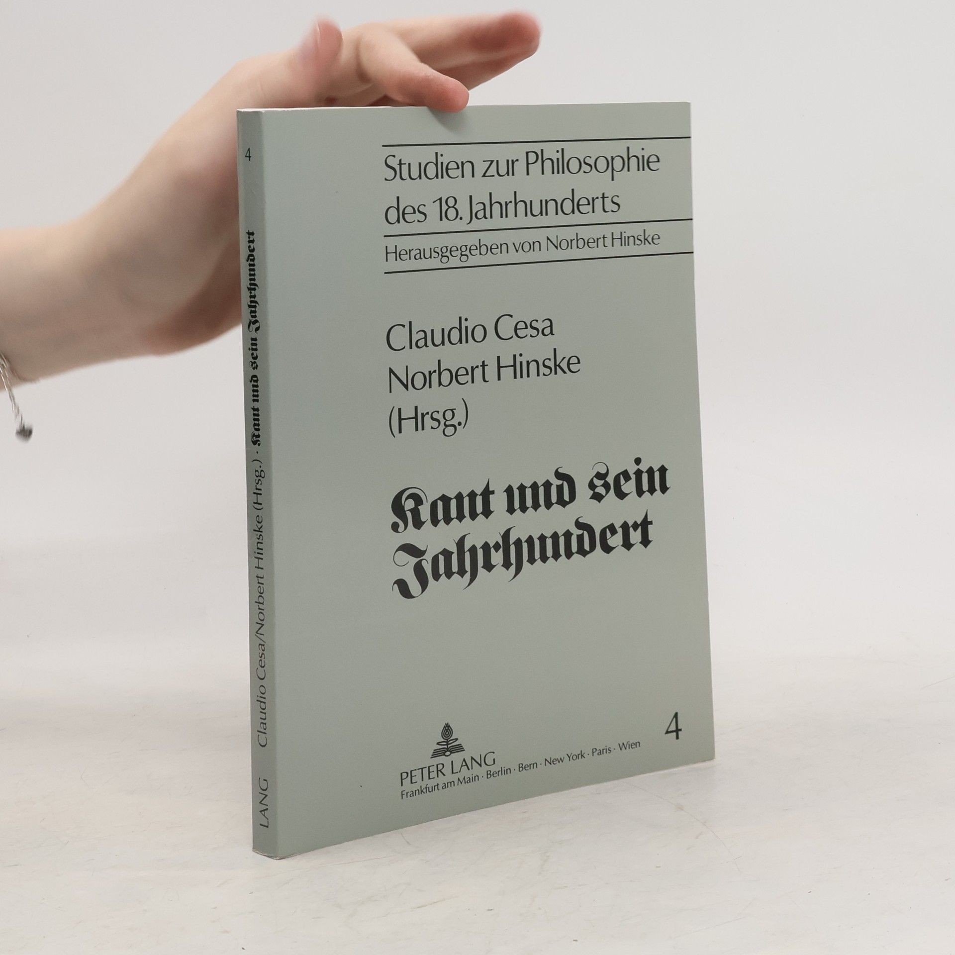 Claudio Cesa Kant und sein Jahrhundert