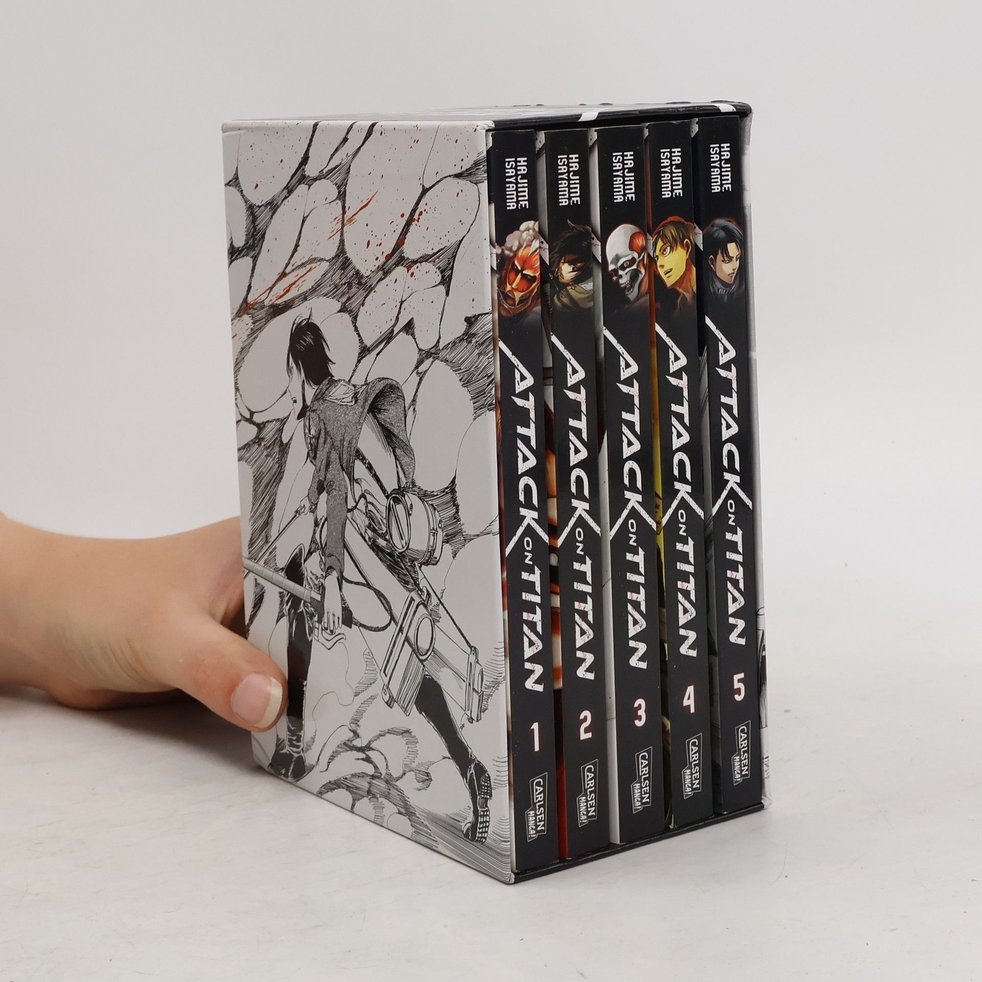 Hajime Isayama Attack on Titan 1-5