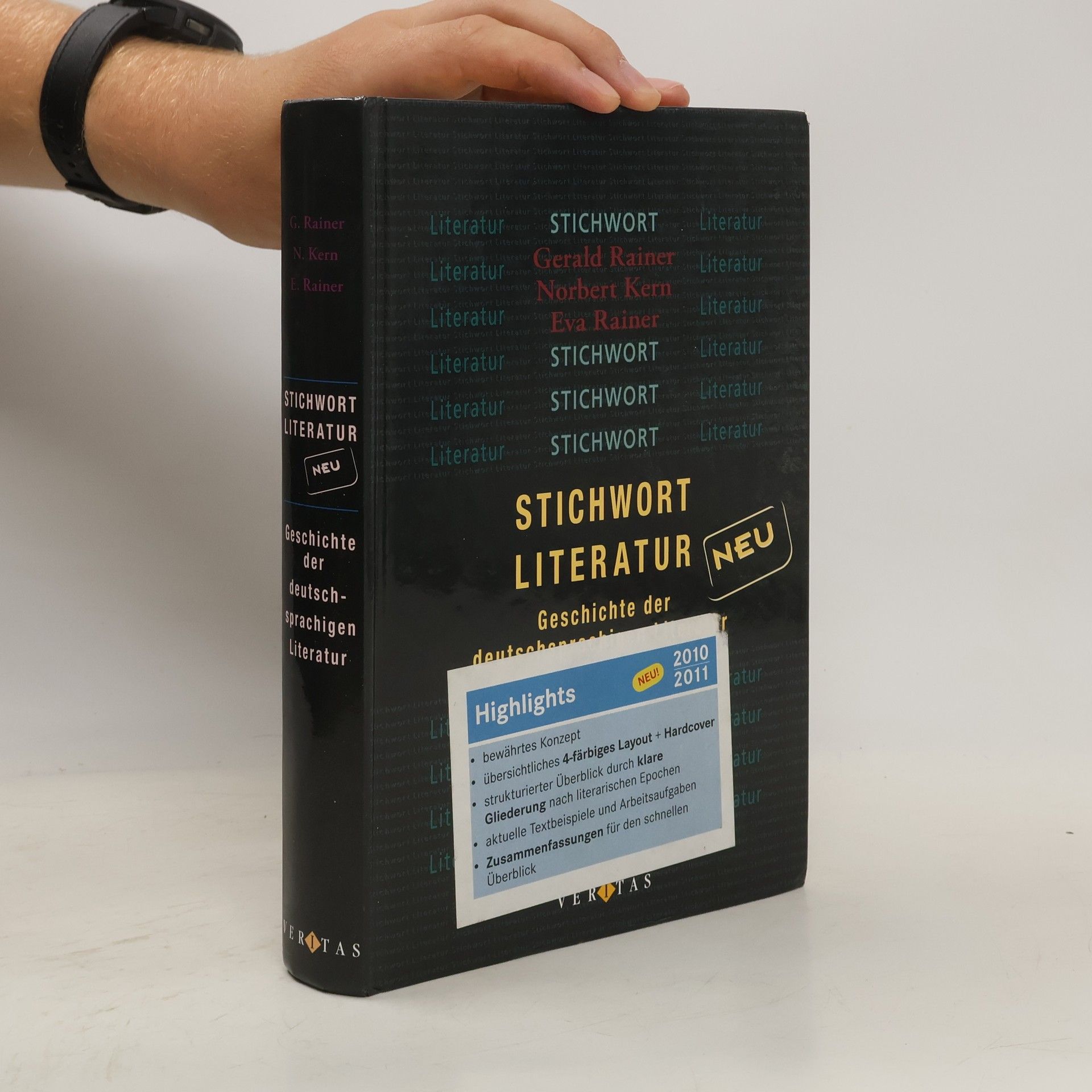 Gerald Rainer Stichwort Literatur: Geschichte der deutschsprachigen Literatur