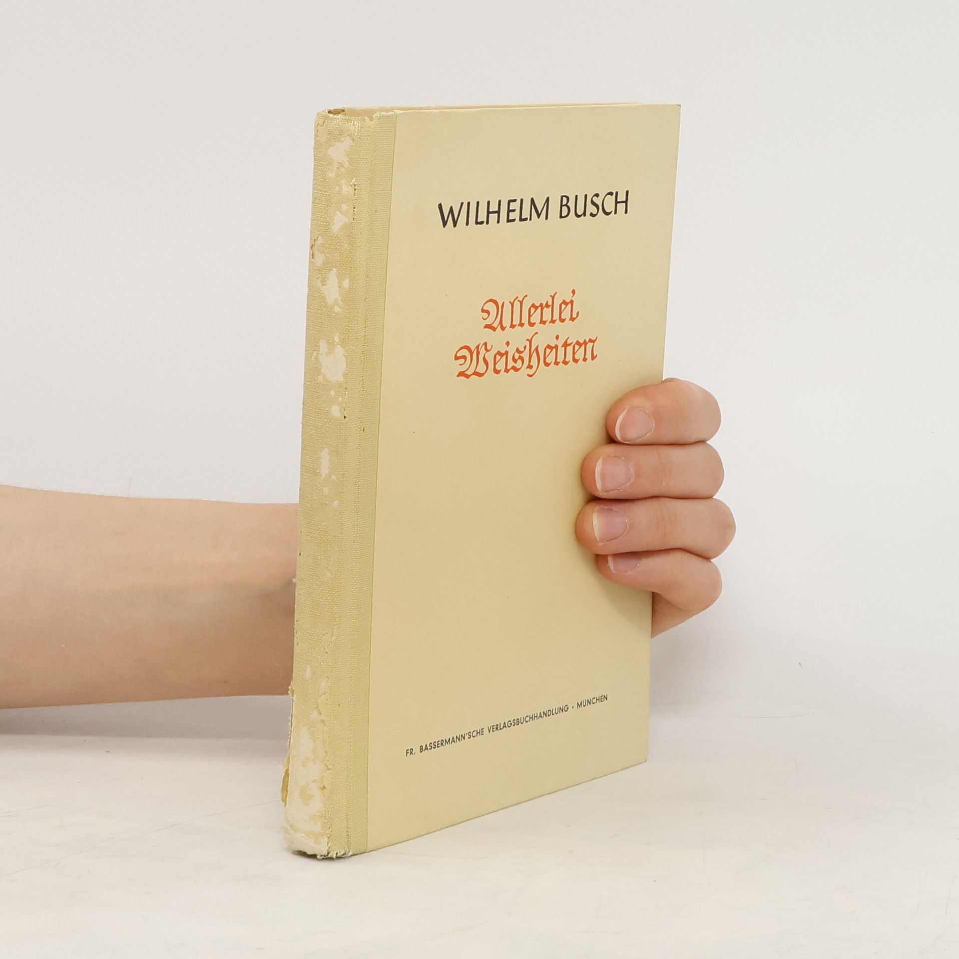 Wilhelm Busch Allerlei Weisheiten