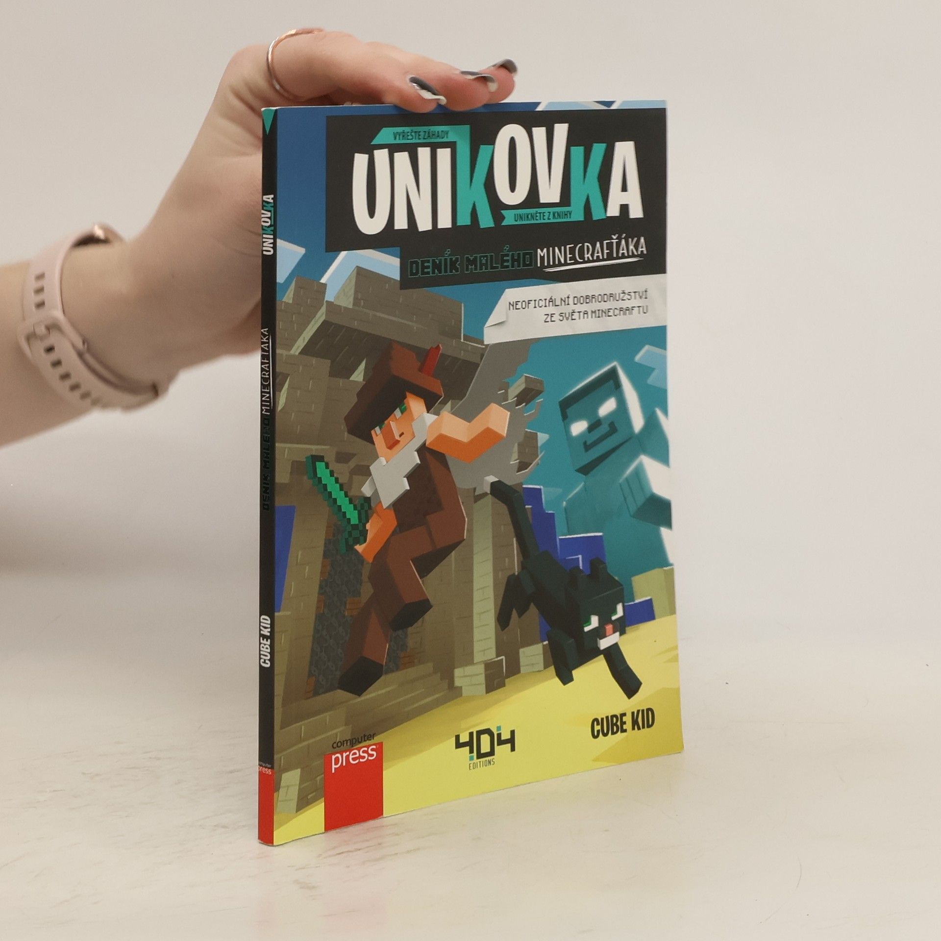 Cube Kid Deník malého minecrafťáka - únikovka