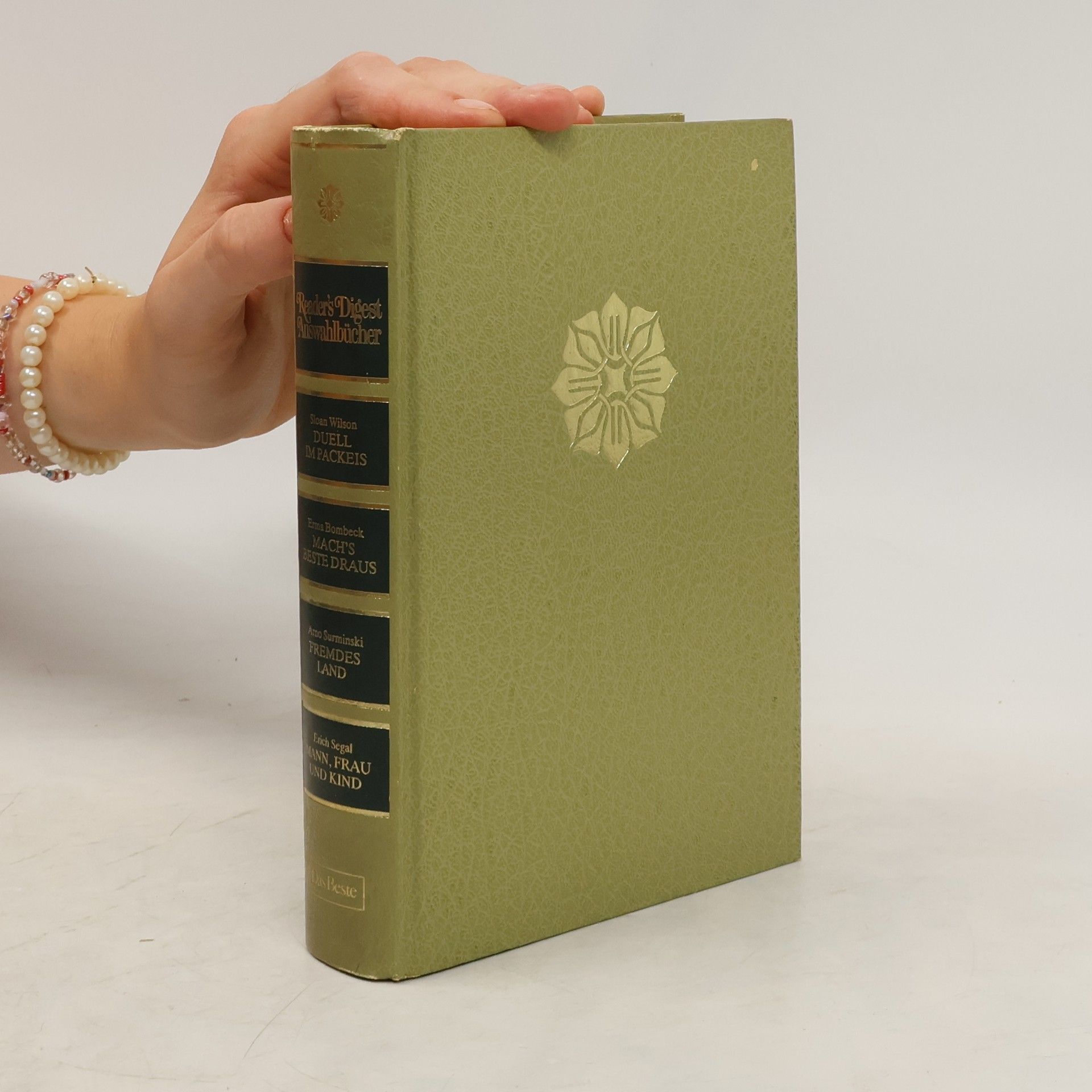 Sloan Wilson Reader's Digest Auswahlbücher. Duell im Packeis. Mach's Beste draus. Fremdes Land. Mann, Frau und Kind.