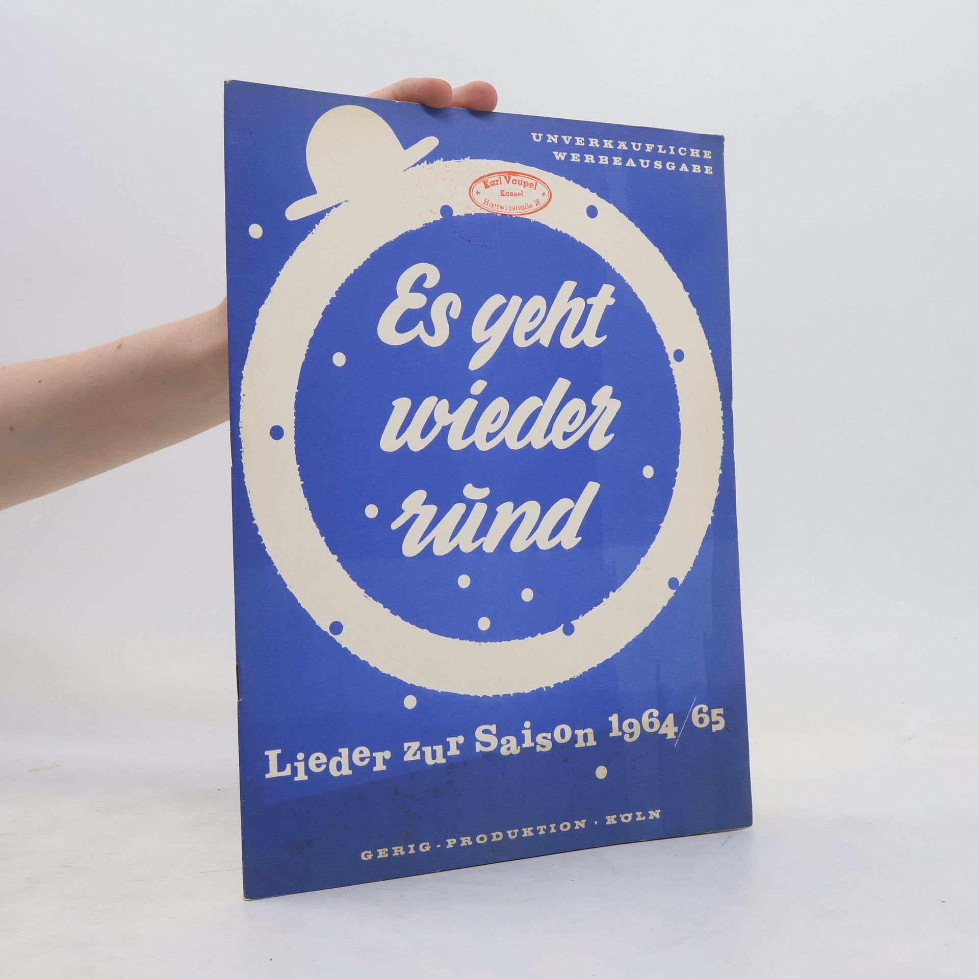 kolektiv Es geht wieder rund. Lieder zur Saison 1964/65
