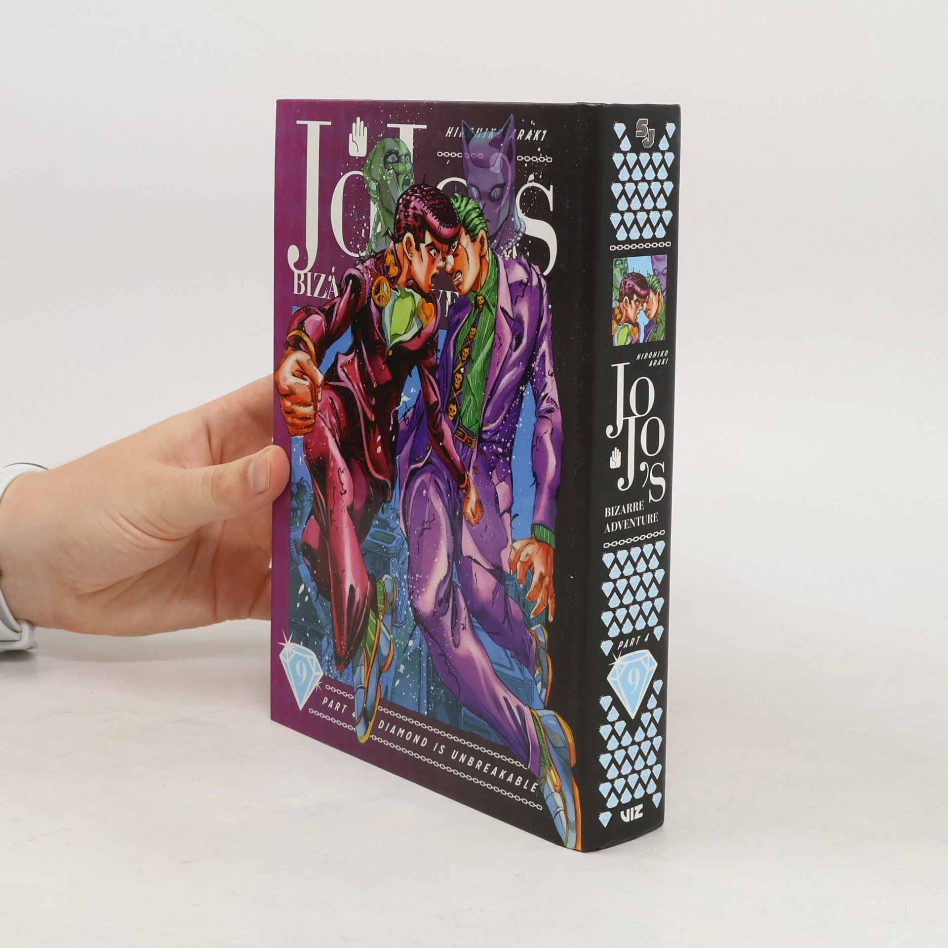 Hirohiko Araki JoJo's Bizarre Adventure: Part 4--Diamond Is Unbreakable, Vol. 9