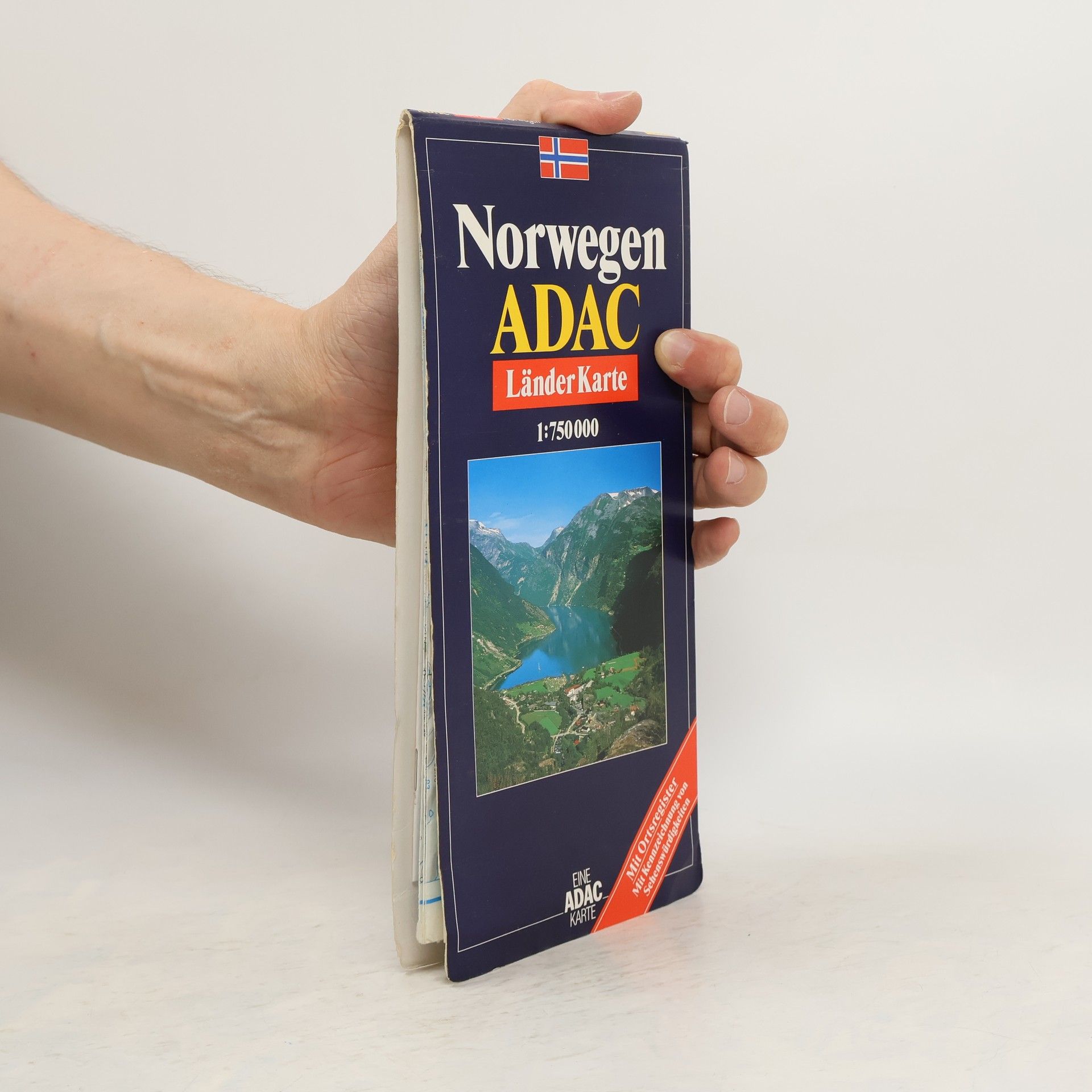Autorenkollektiv Norwegen ADAC Länder Karte 1: 750 000