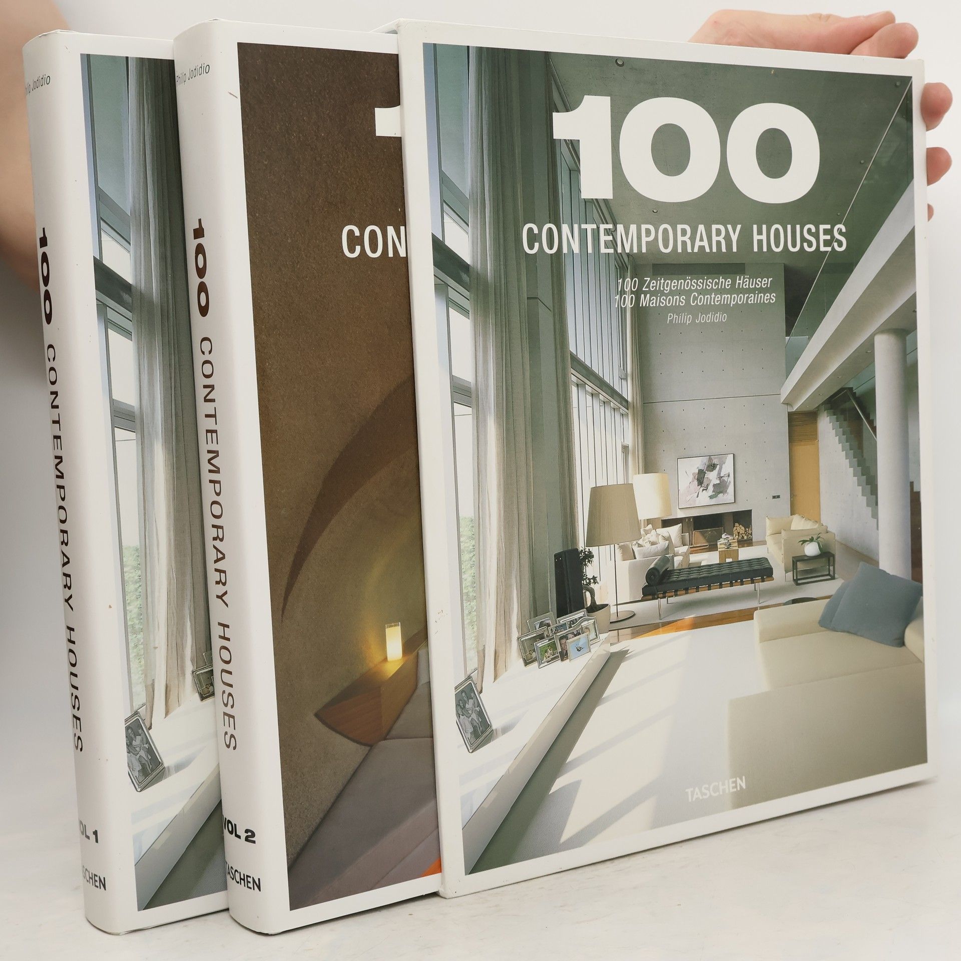 Philip Jodidio 100 contemporary houses = 100 Zeitgenössische Häuser = 100 Maisons Contemporaines.