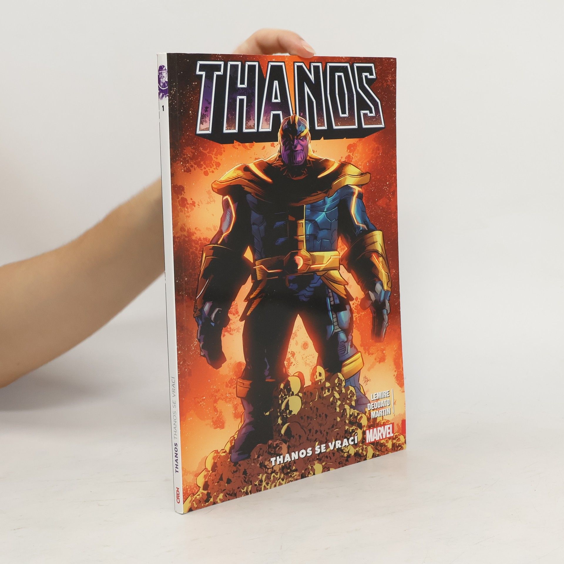 Jeff Lemire Thanos. Thanos se vrací