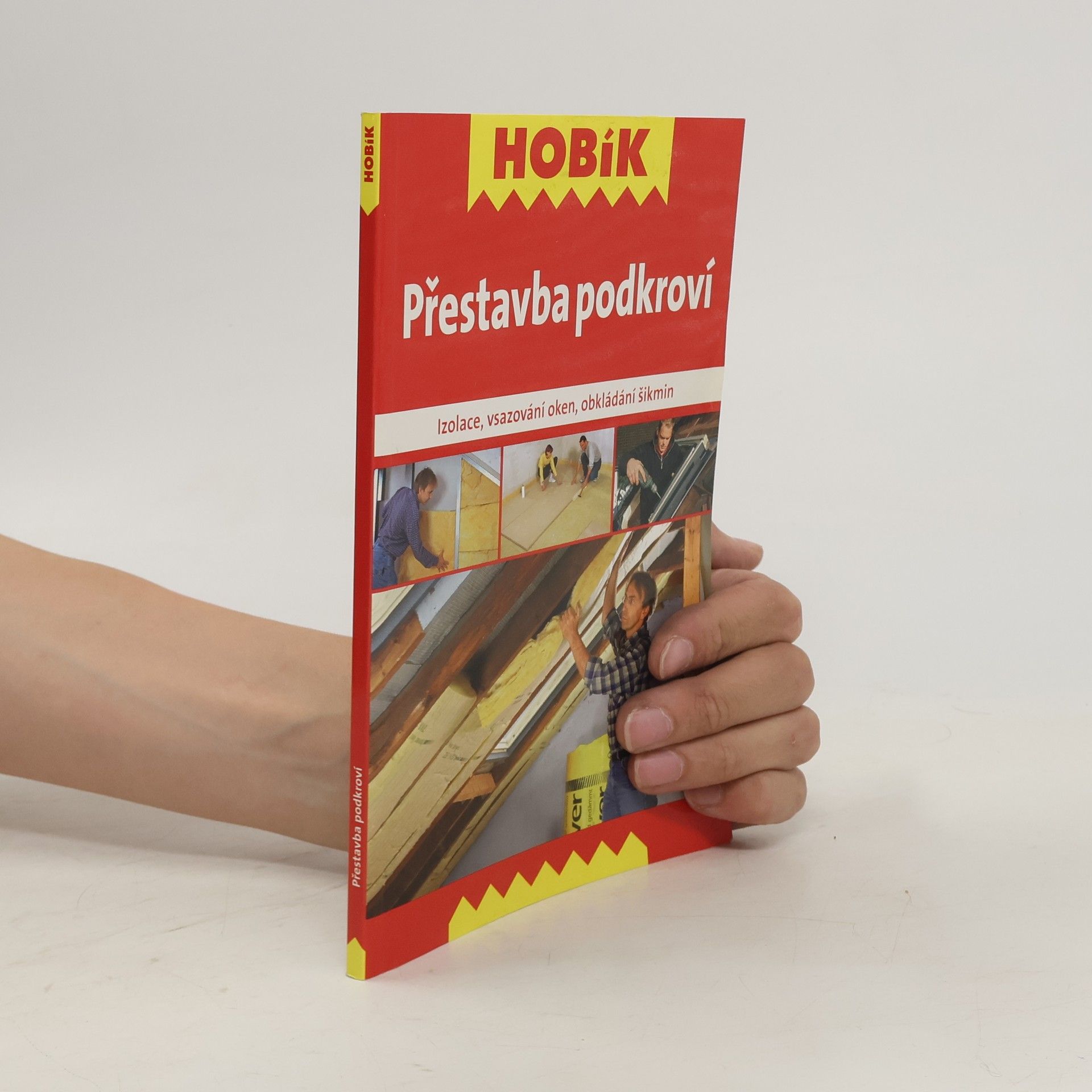 kolektiv Přestavba podkroví : izolace, vsazování oken, obkládání šikmin