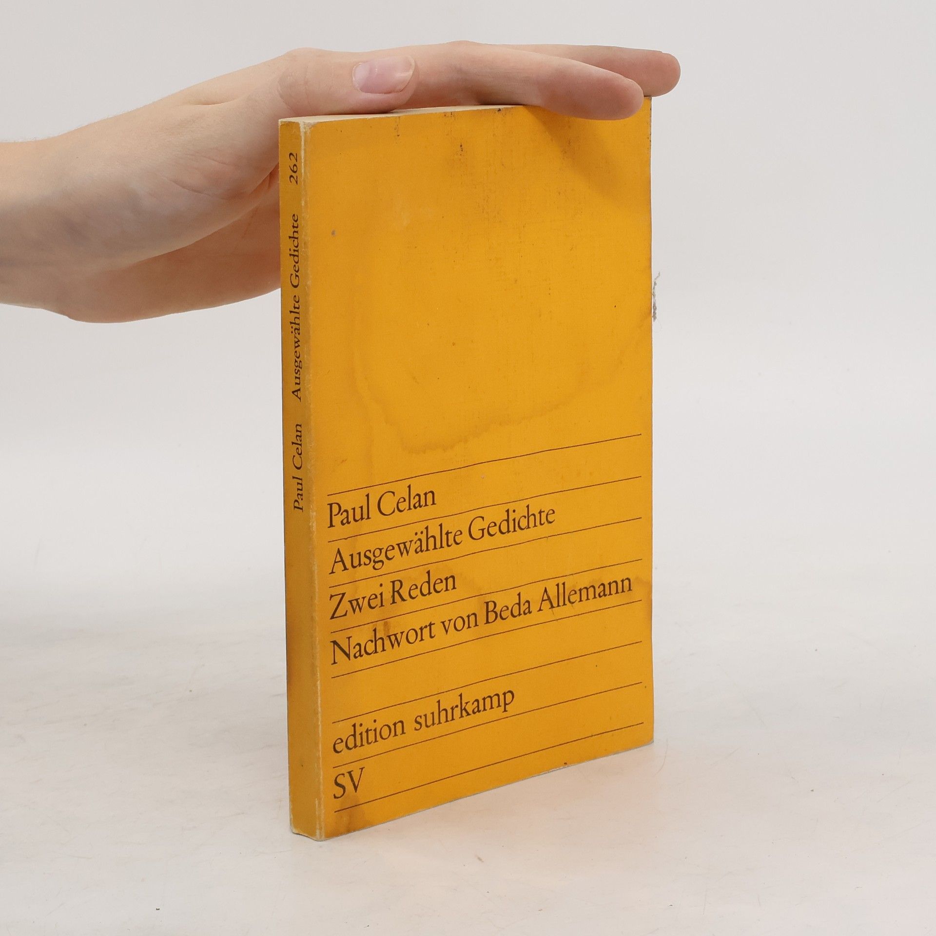 Paul Celan Ausgewählte Gedichte