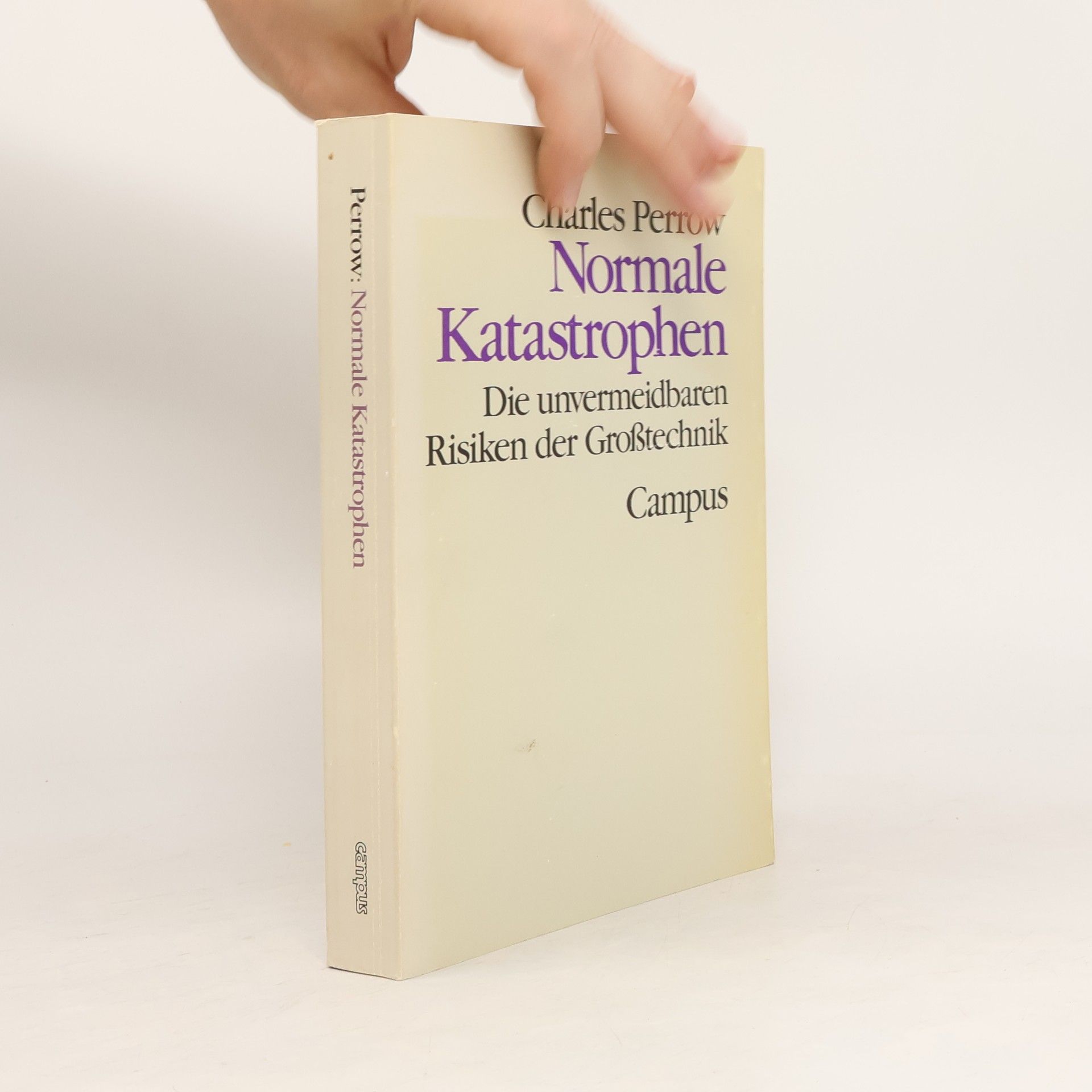 Charles Perrow Normale Katastrophen