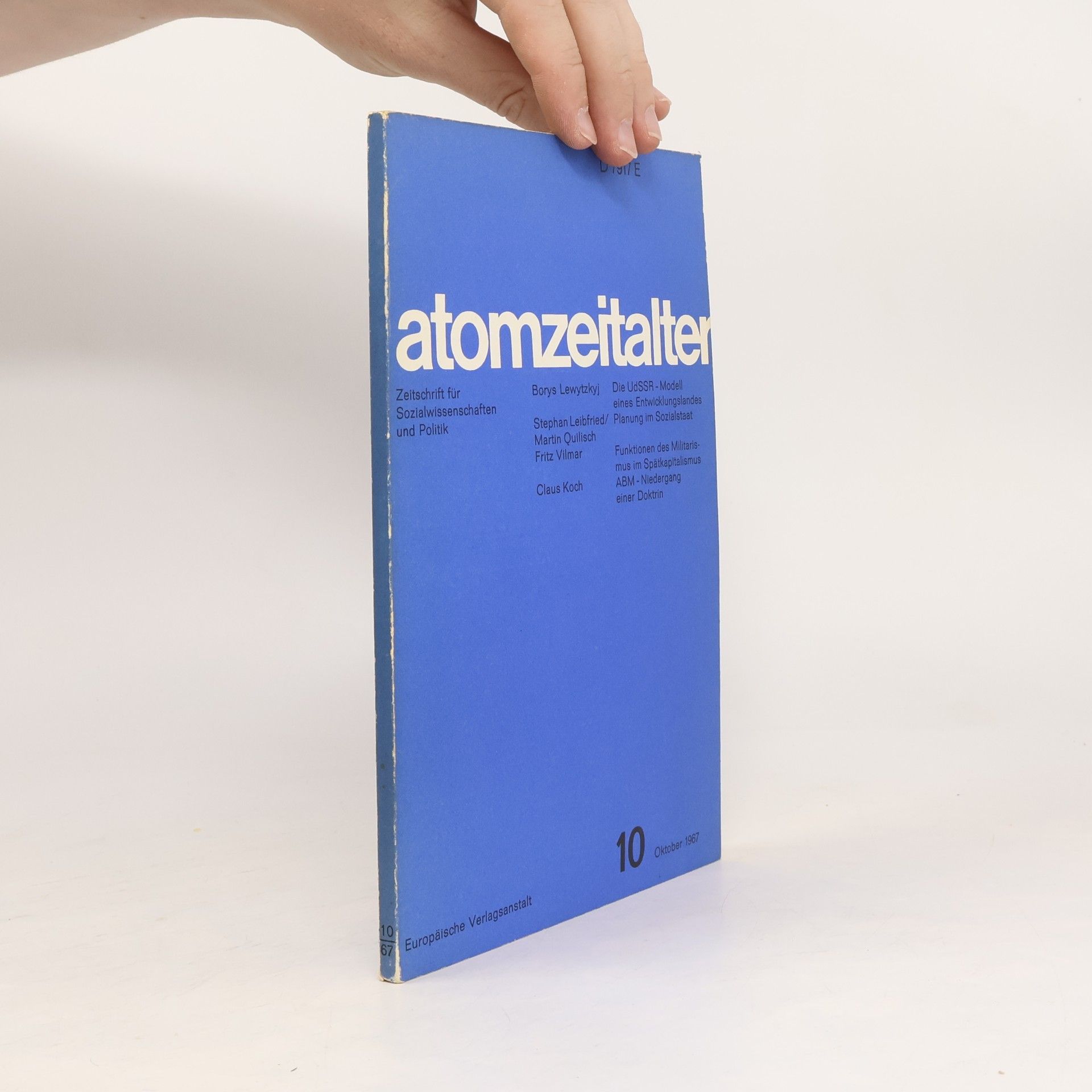 kolektiv Atomzeitalter 10/1967