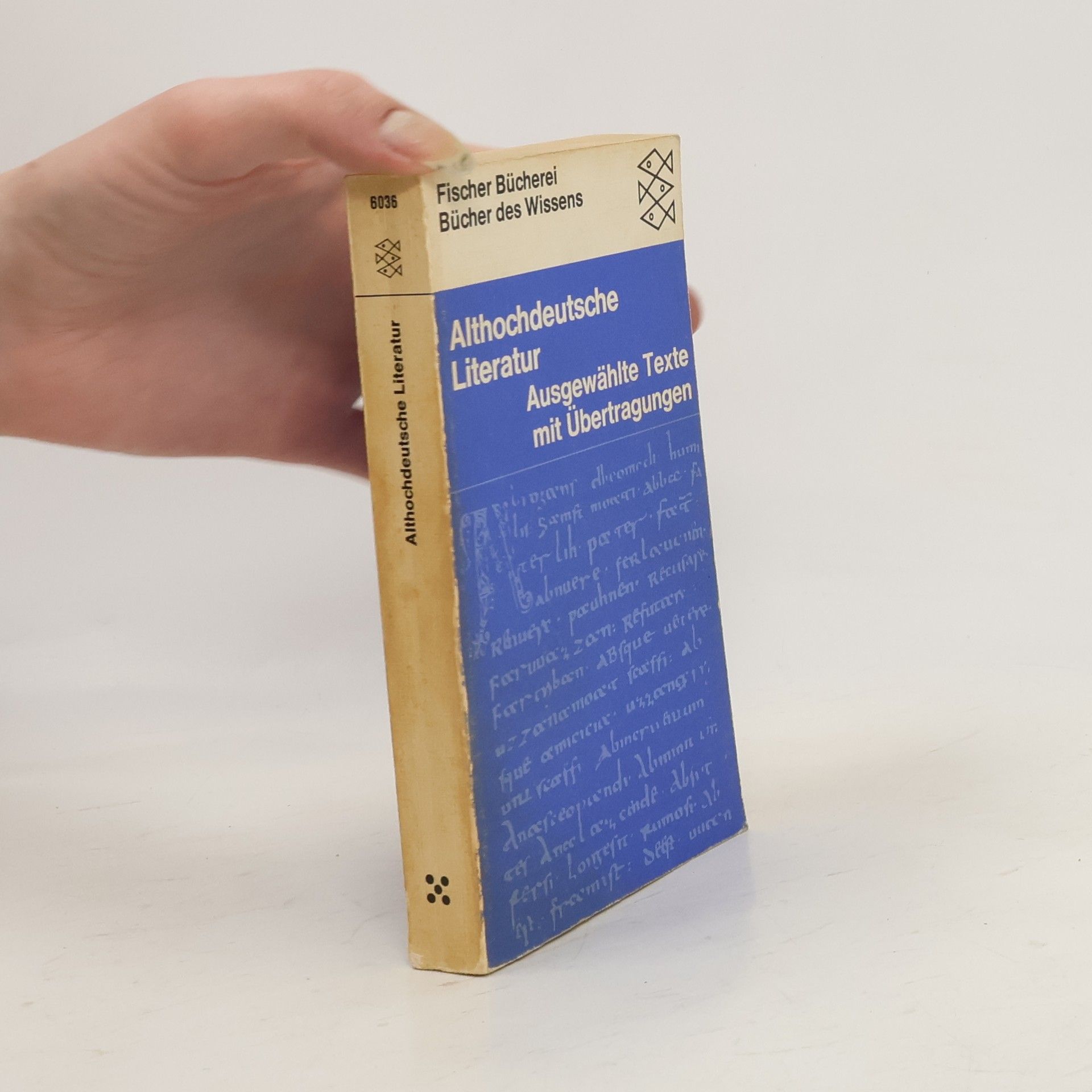Dieter Schlosser Althochdeutsche Literatur. Ausgewählte Texte mit Übertragungen