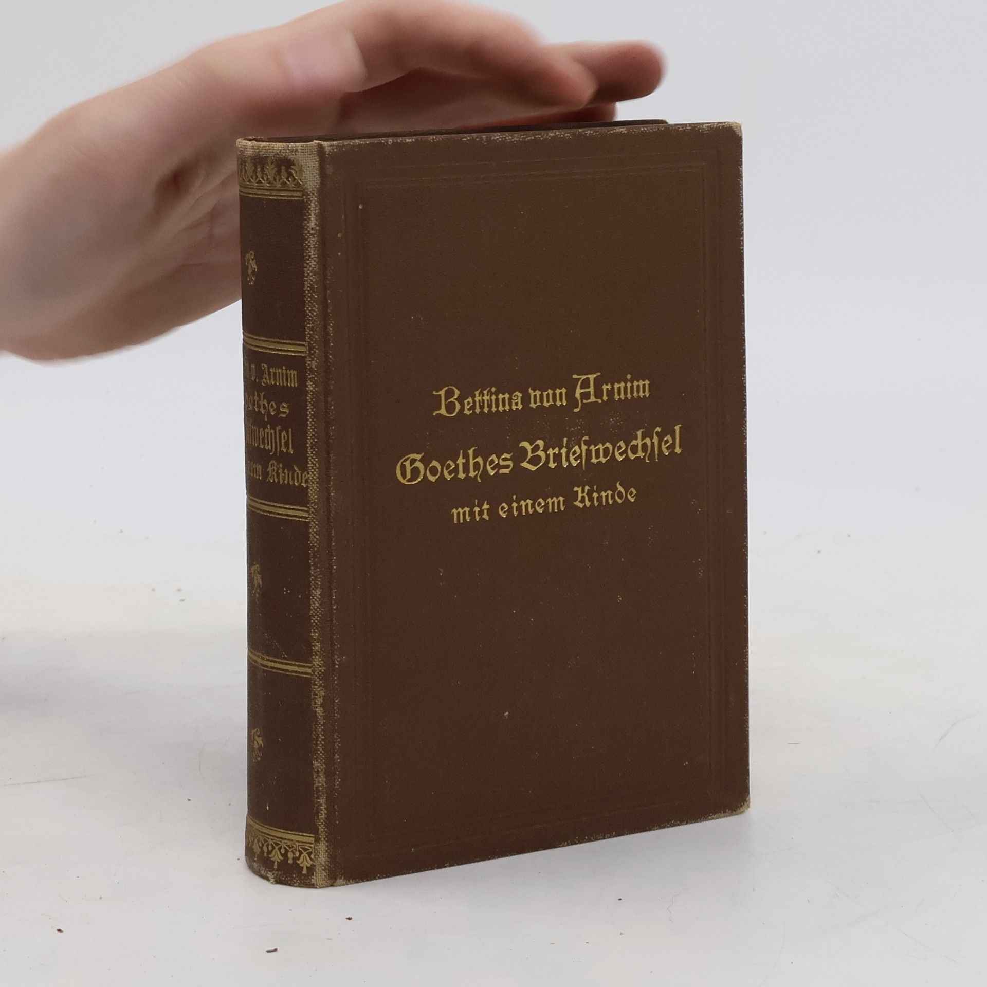 Bettina von Arnim Goethes Briefwechsel mit einem Kinde
