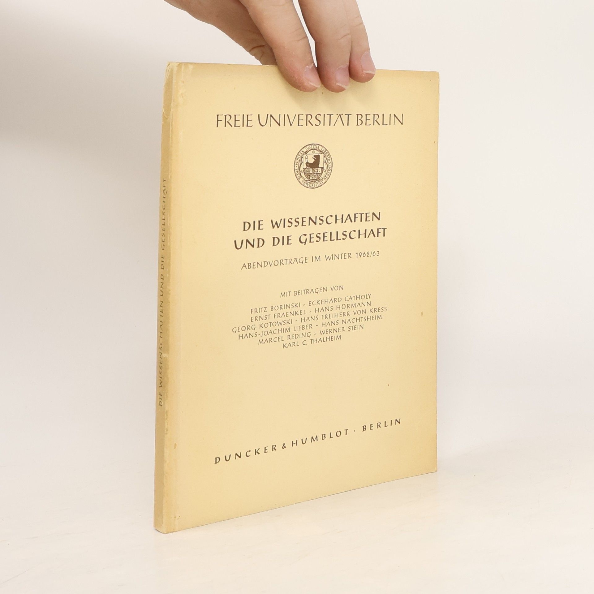 kolektiv Die Wissenschaften und die Gesellschaft