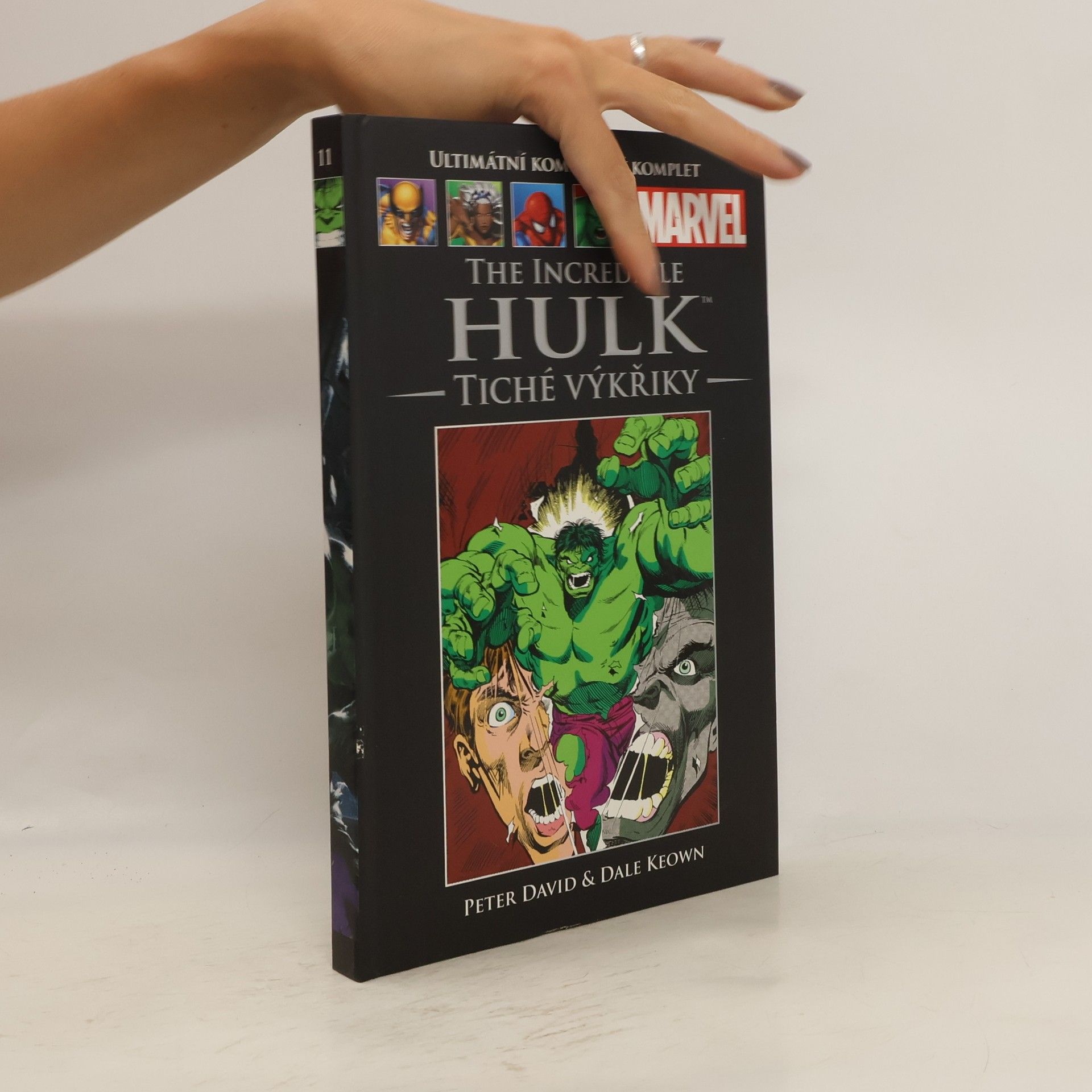 Jiří Pavlovský Ultimátní komiksový komplet Marvel 11. The Incredible Hulk. Tiché výkřiky